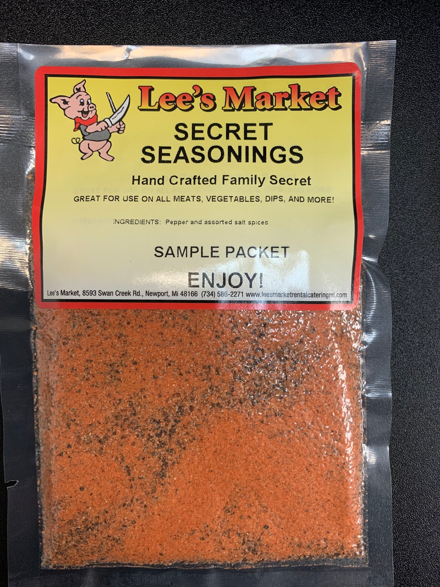 Lee's Market Facebook ad: The best jerky on both sides of the…