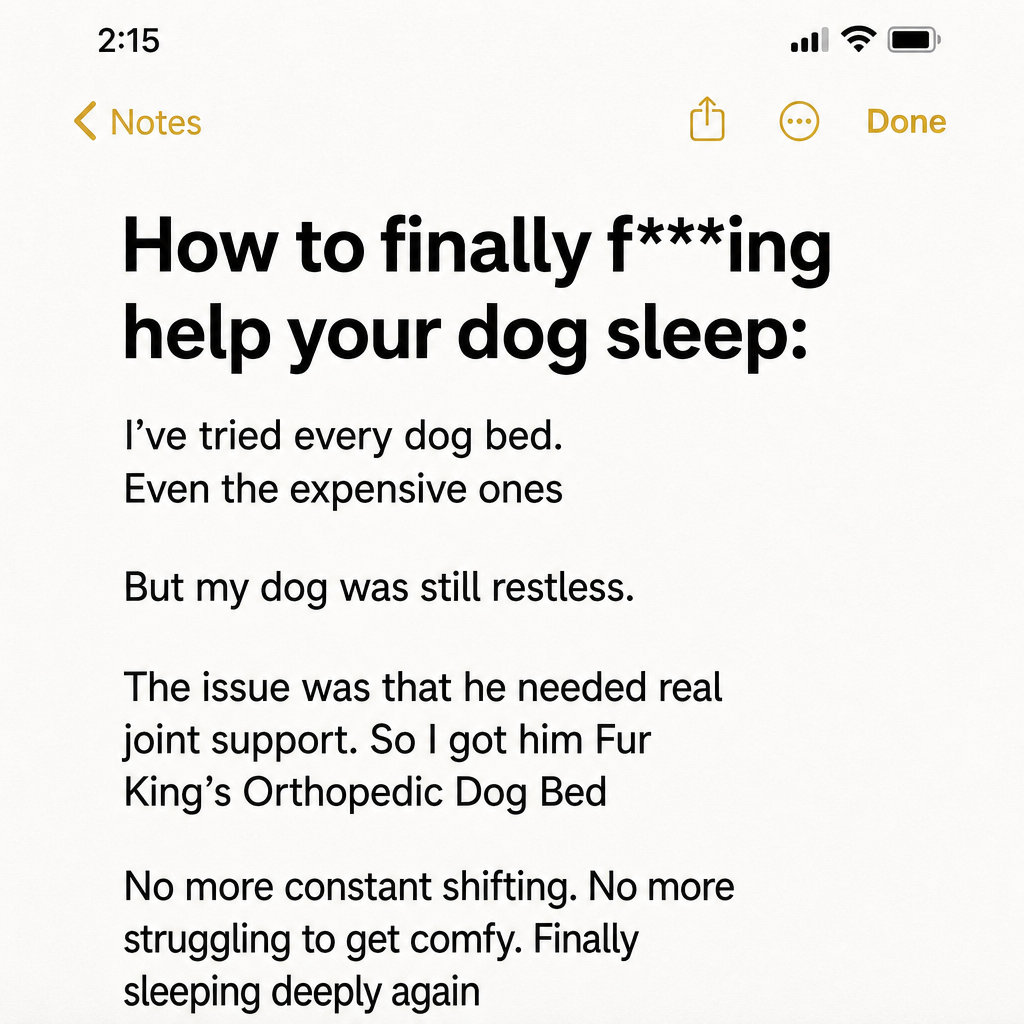 Fur King Facebook ad