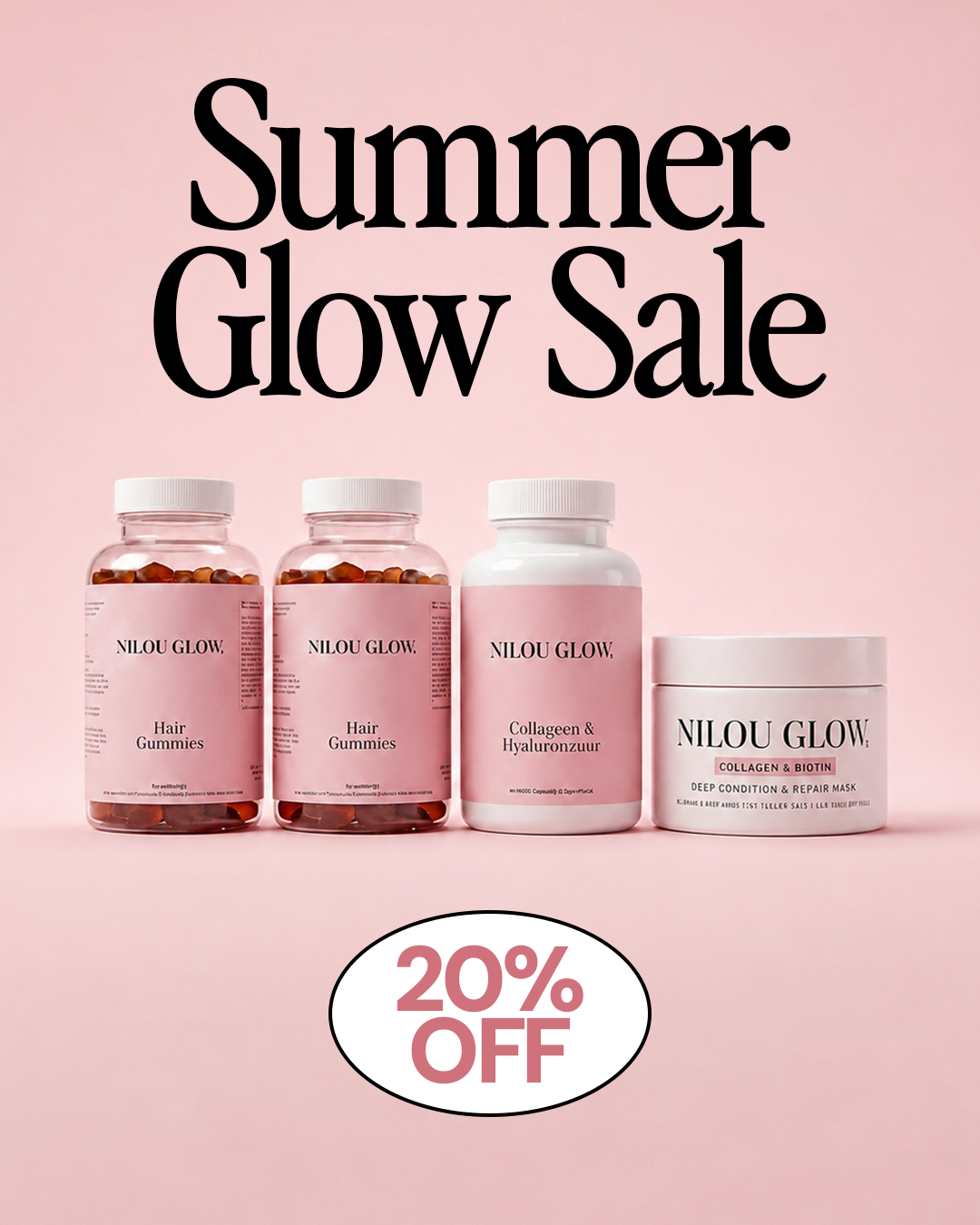 Nilou Glow Facebook ad