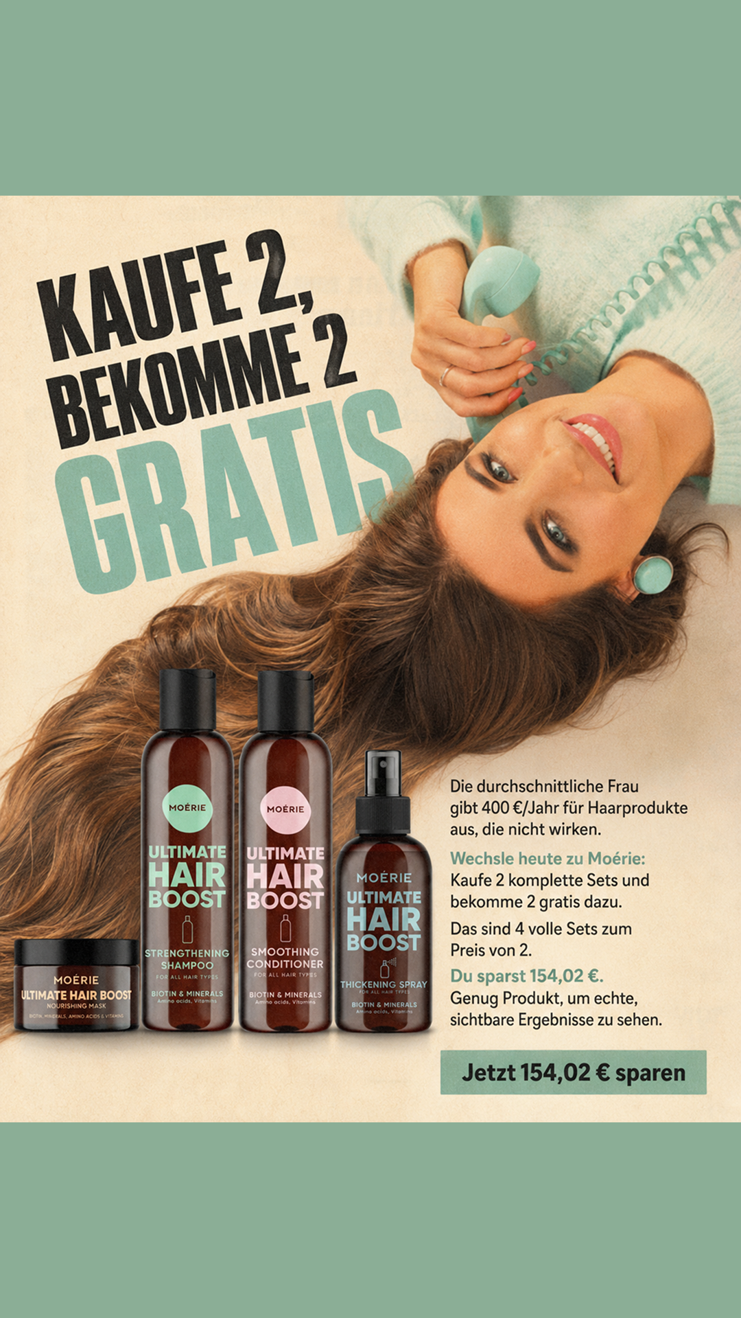Moérie Beauty Facebook ad
