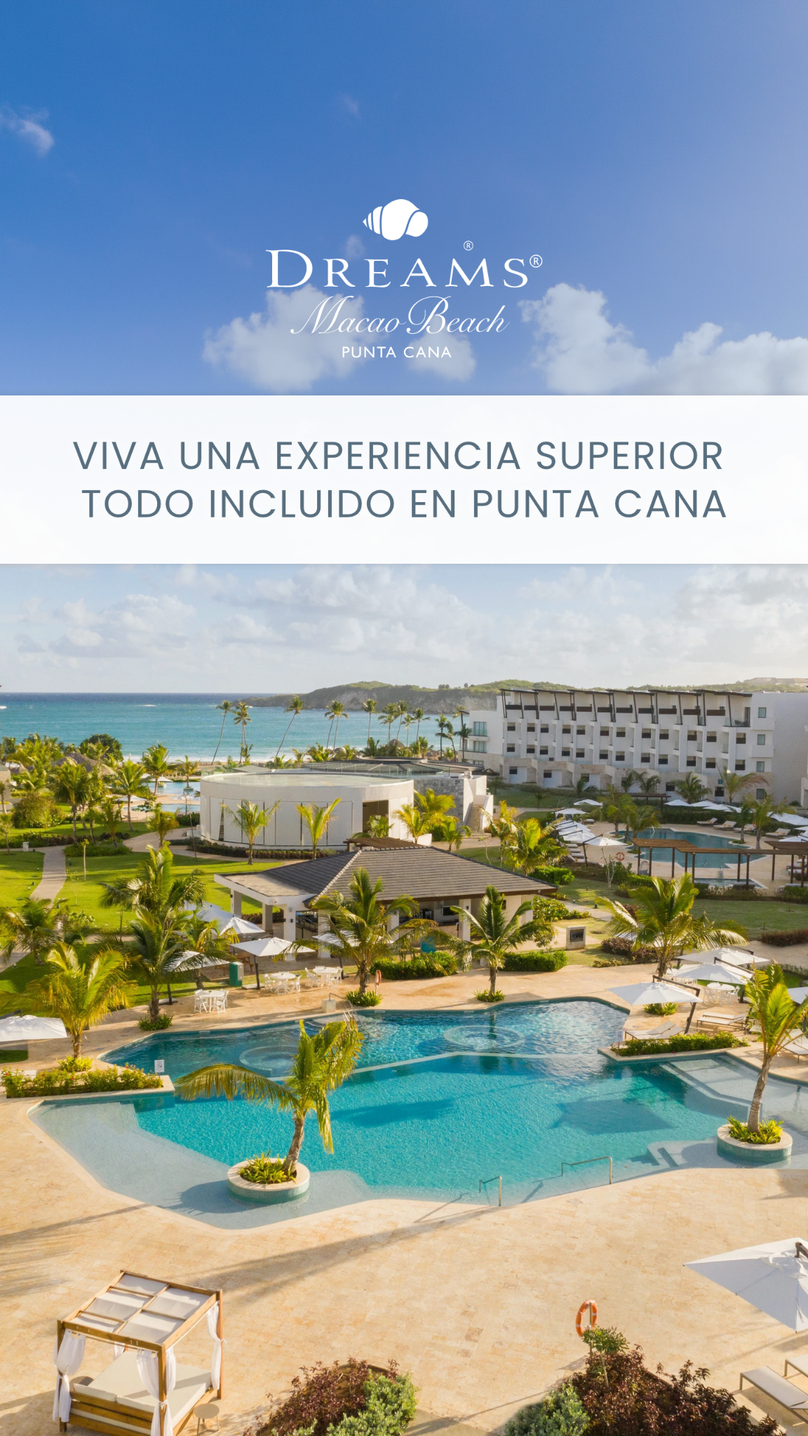 Dreams Macao Beach Punta Cana Facebook ad