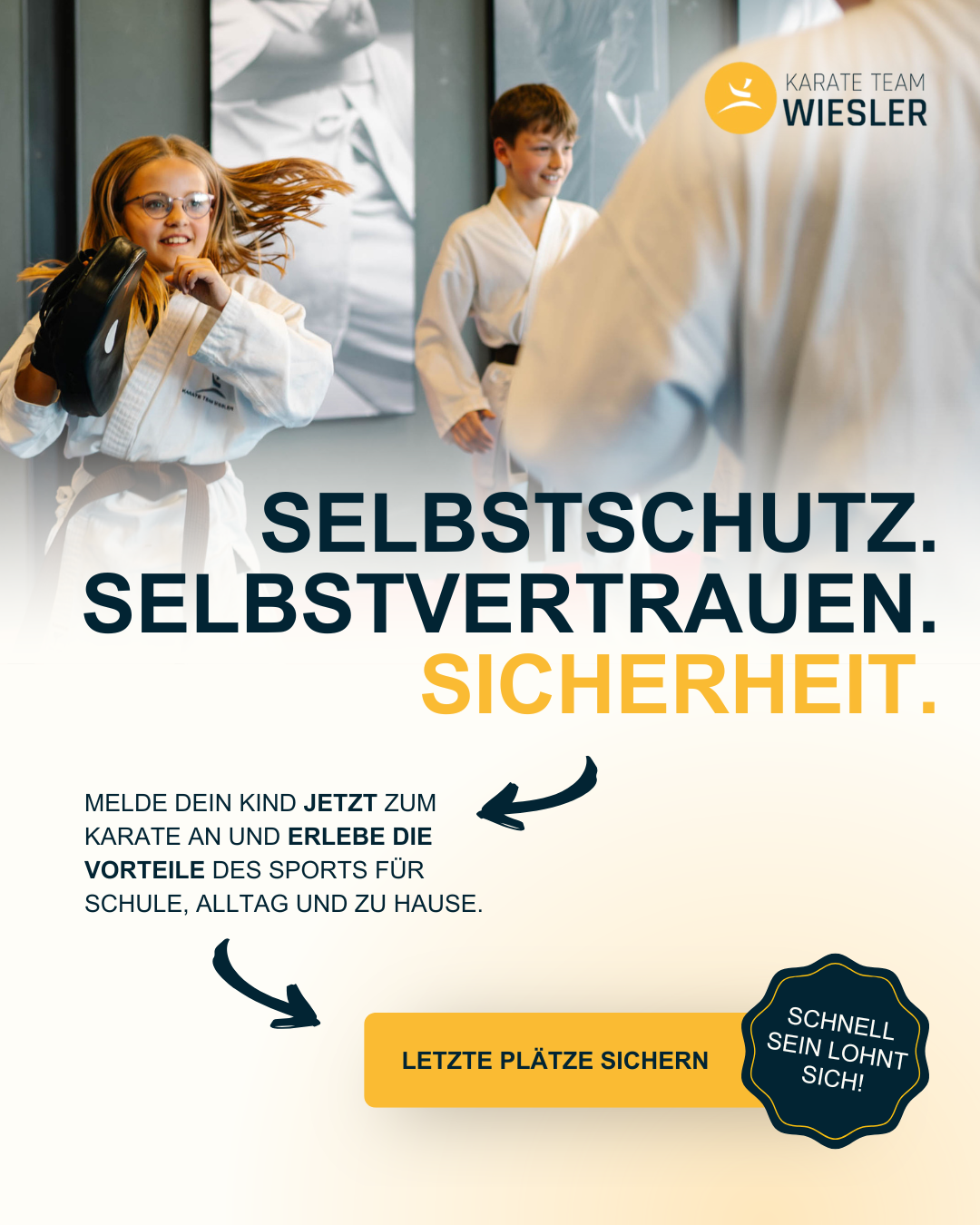 Karate Team Wiesler Facebook ad