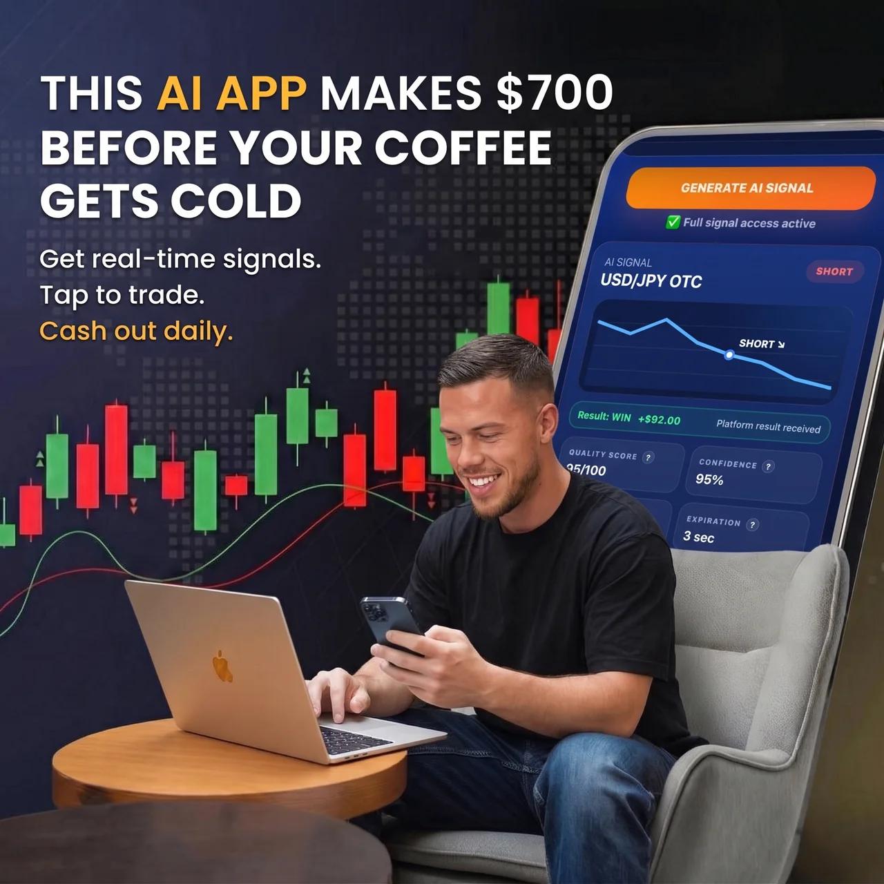 Carter Loom Club Facebook ad: TradeLoom Assistant, AI Trading Workspace in Telegram