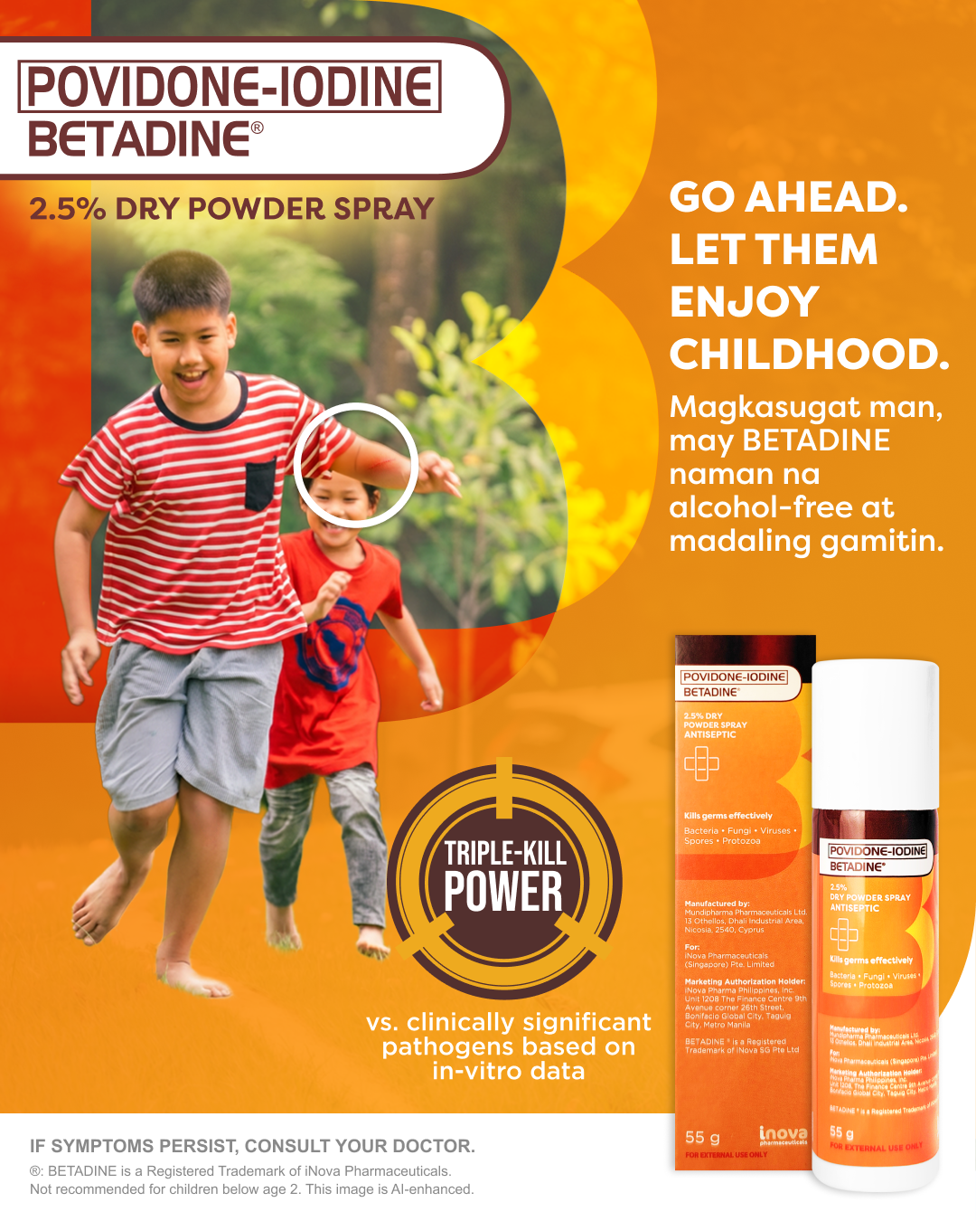 Betadine Wound & Skin Care PH Facebook ad