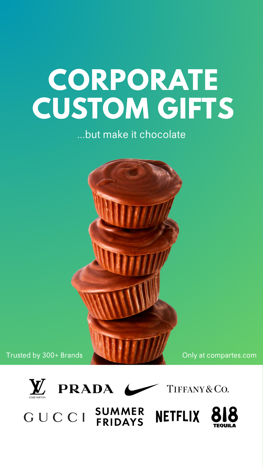 Compartes Chocolate Facebook ad