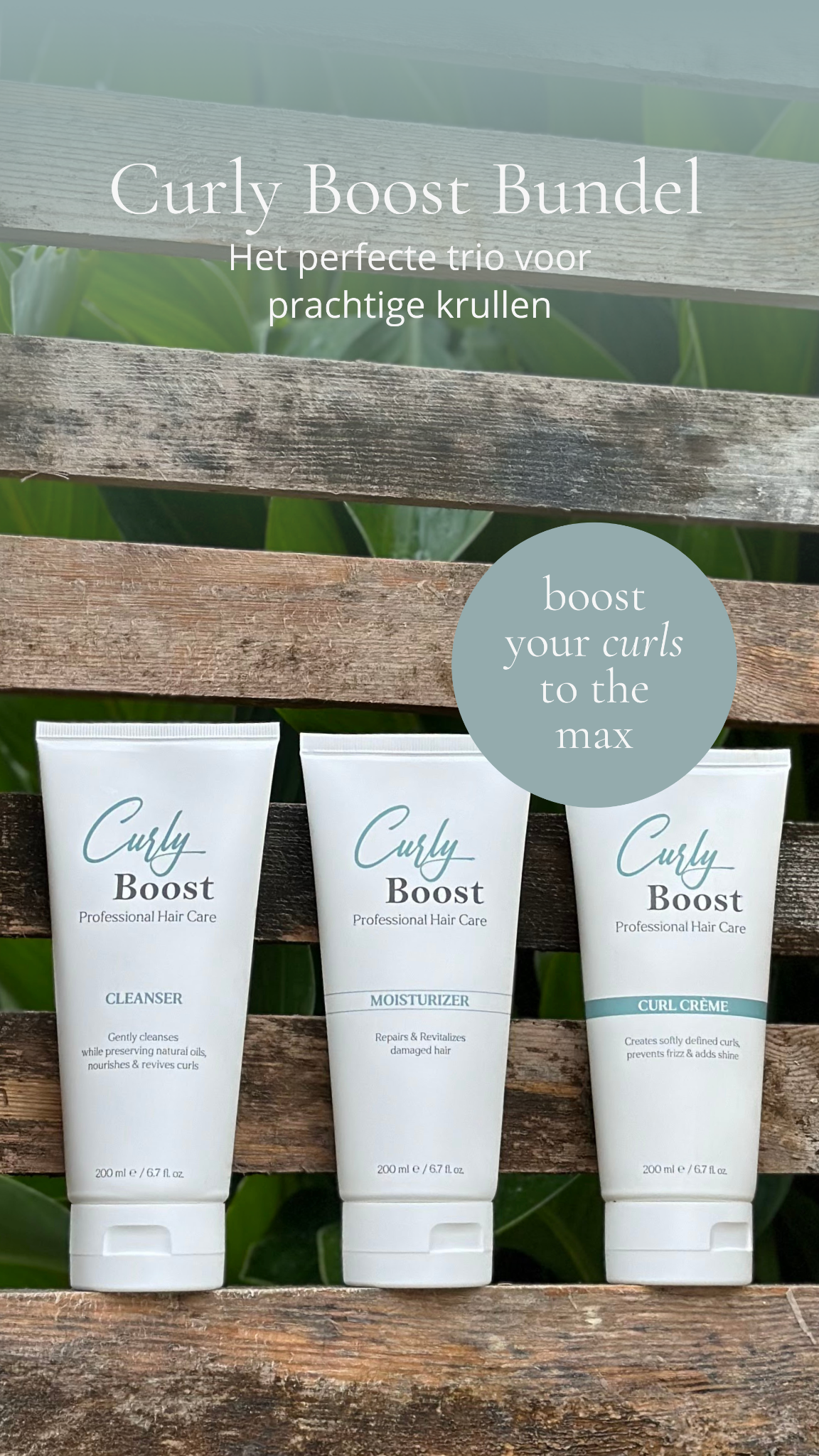 Curly Boost by Monique Facebook ad