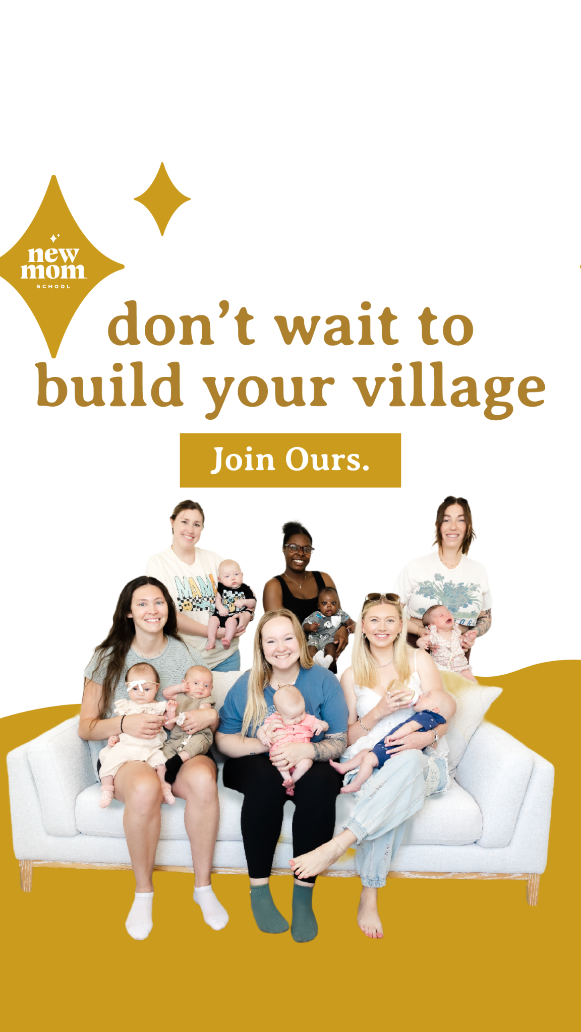 New Mom School Facebook ad from Jun 25, 2026