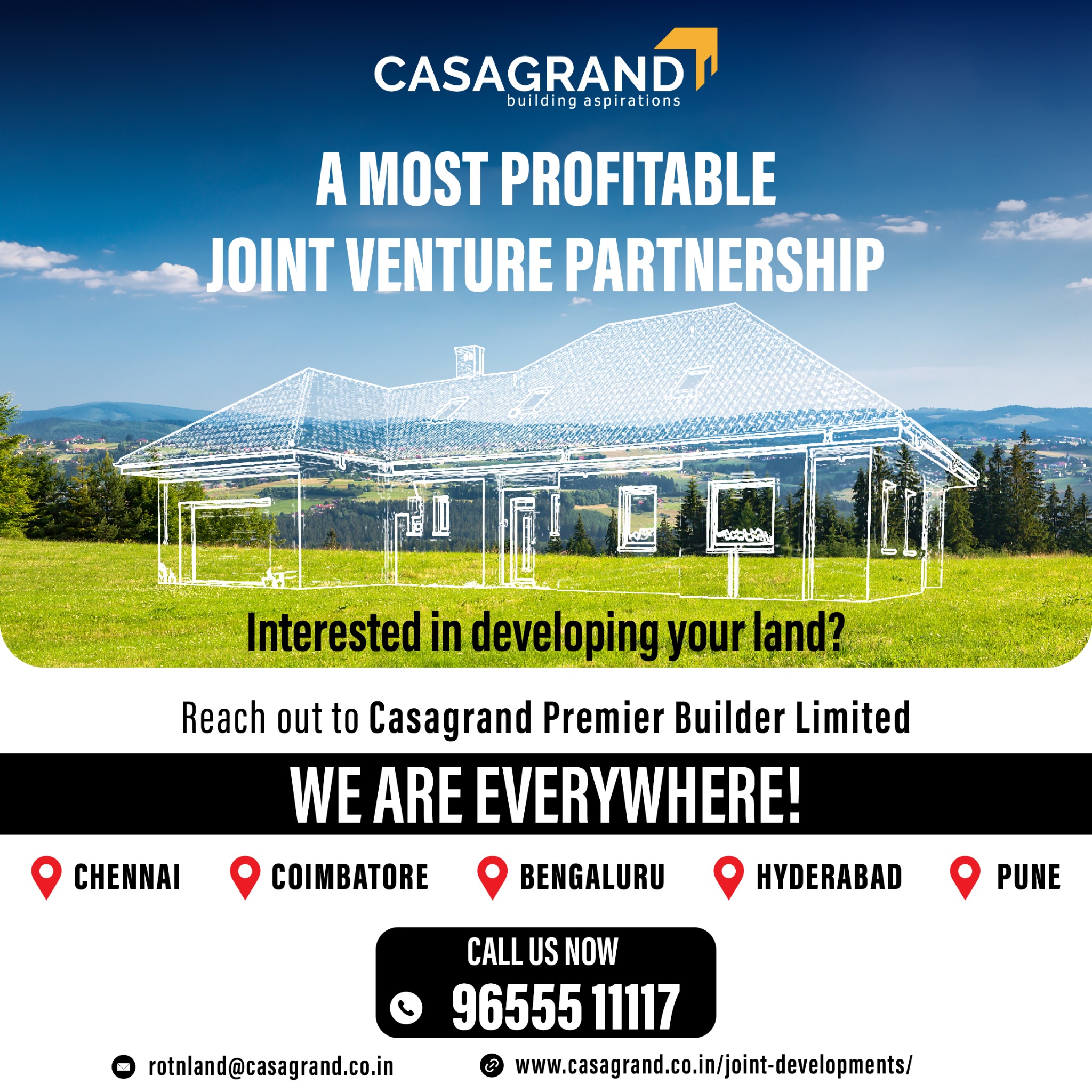 Land Acquisition - Coimbatore Facebook ad