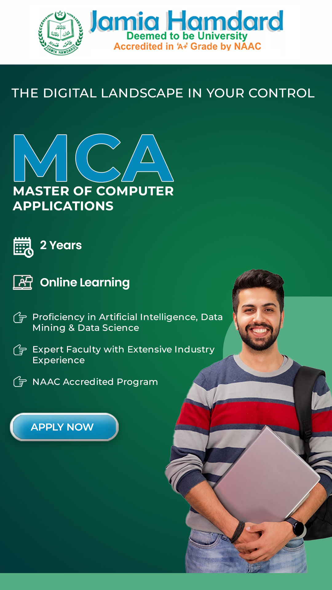 Jamia Hamdard University CDOE Facebook ad