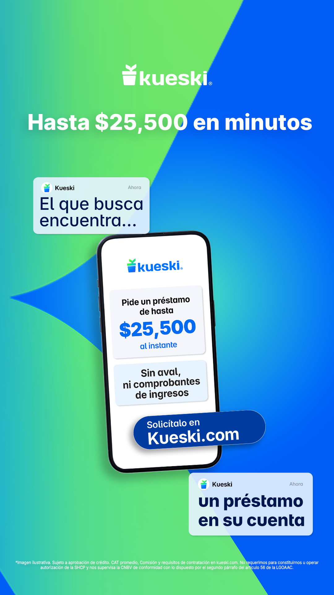 Kueski Facebook ad