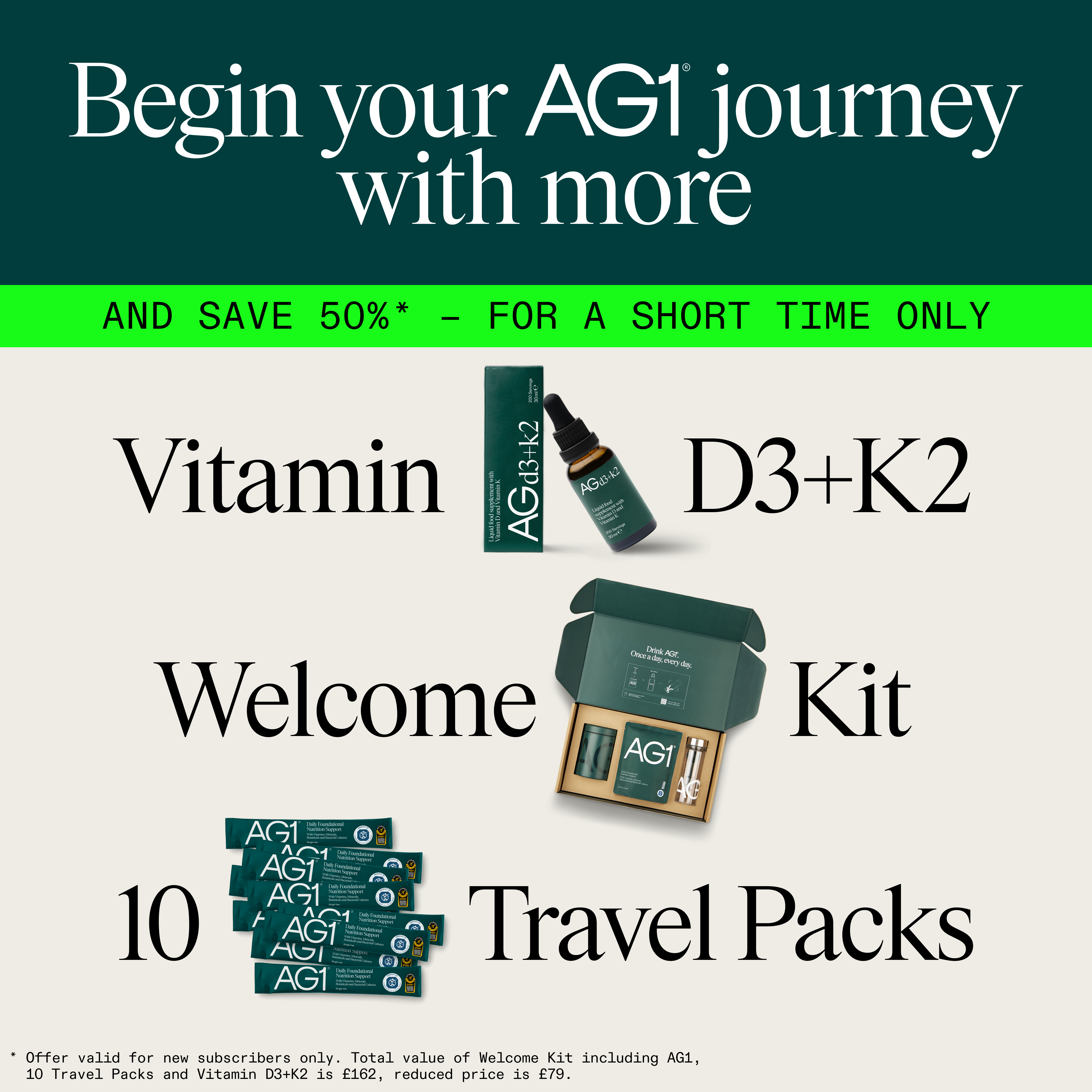 AG1 by Athletic Greens Facebook ad