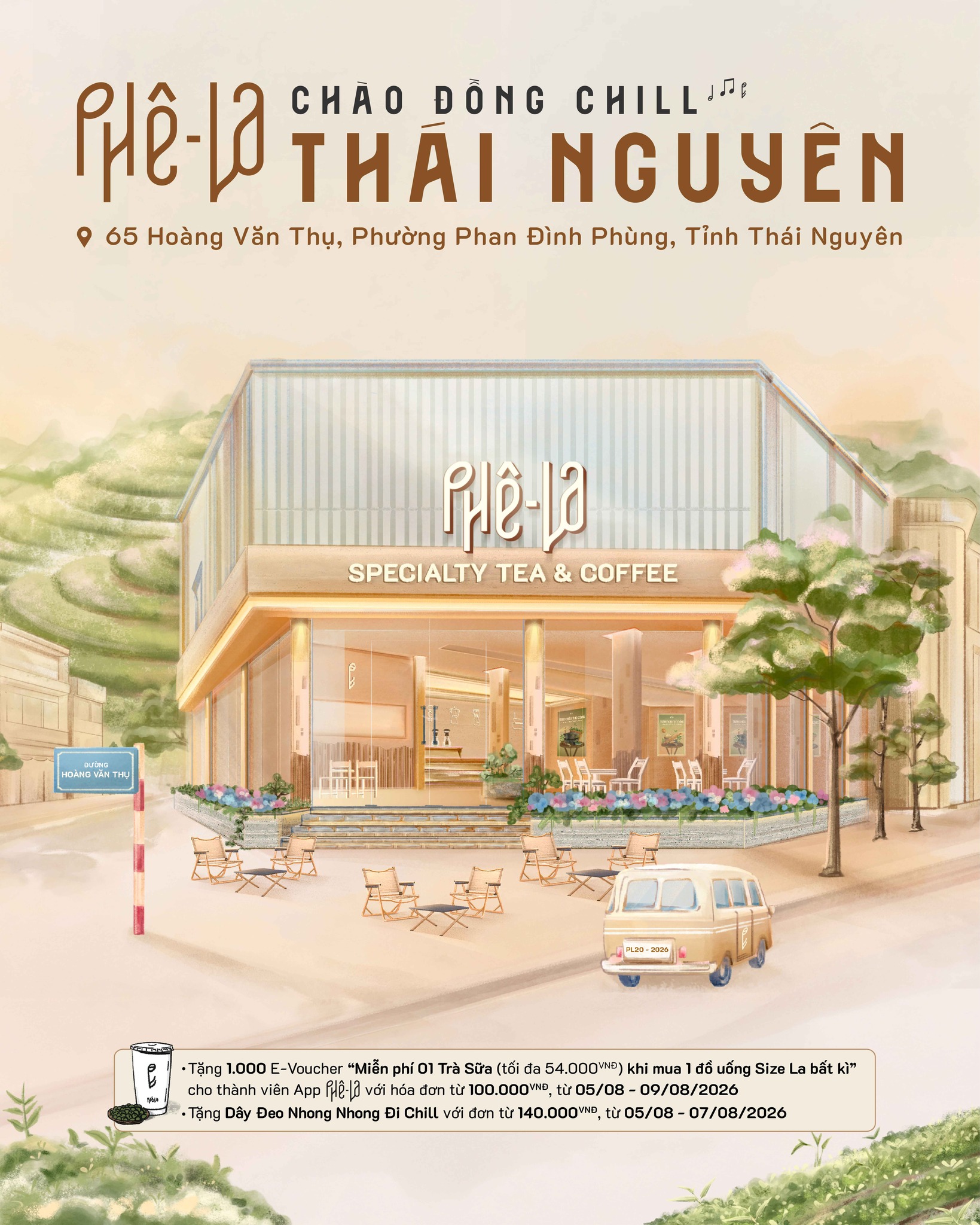 Phê La Facebook ad: Phê La xin chào Đồng Chill Thái Nguyên