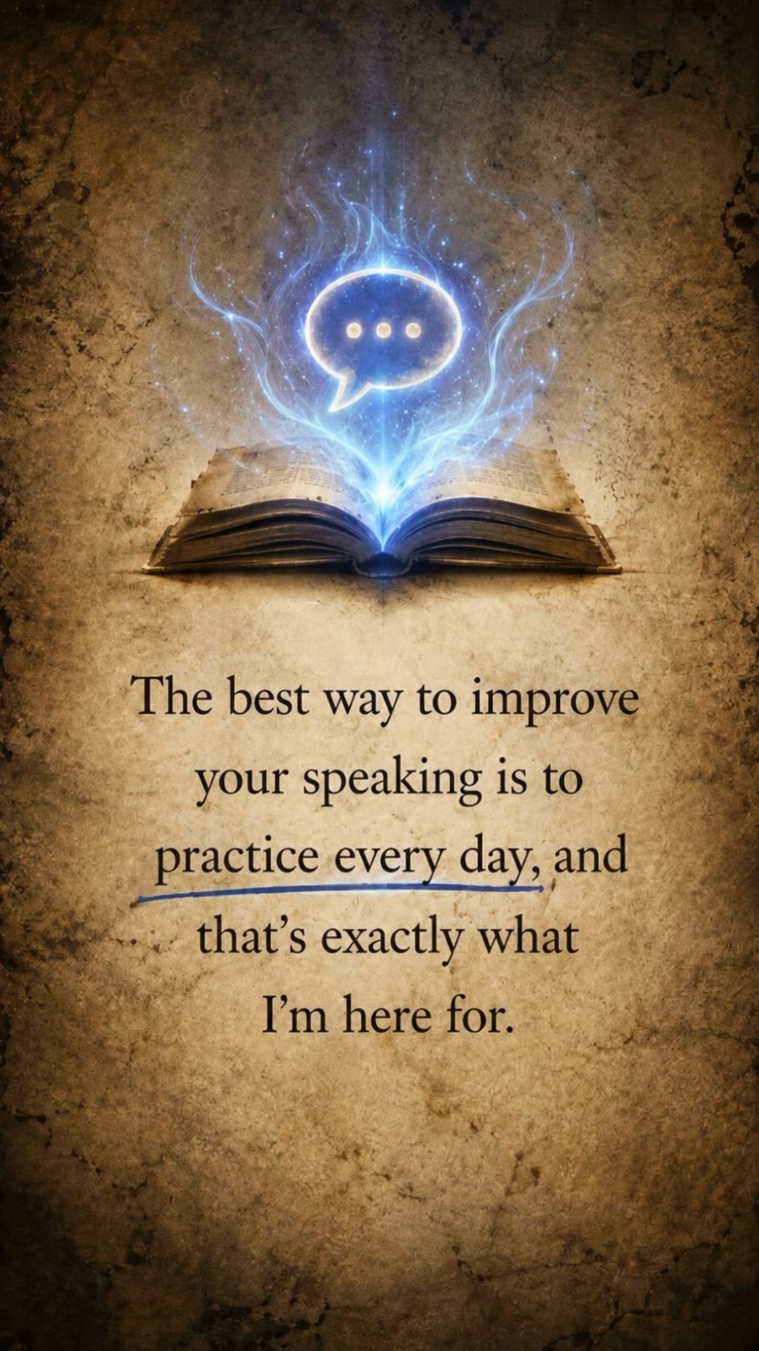 Loora Facebook ad: Best AI English tutor