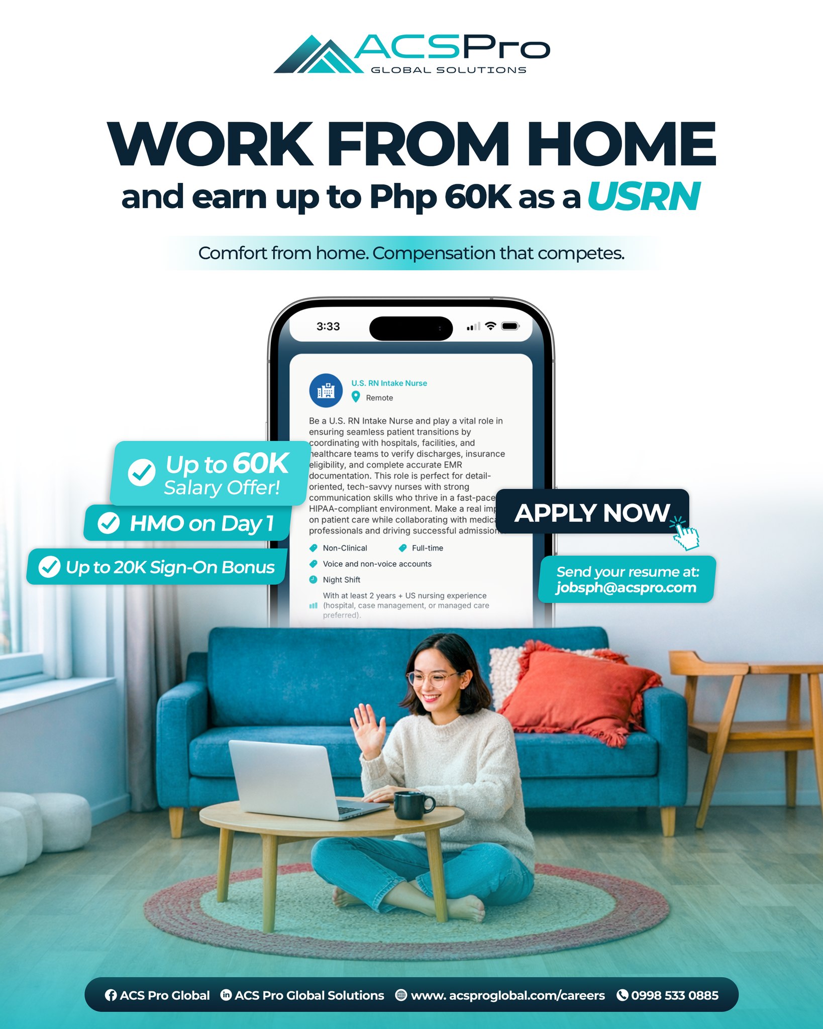 ACS Pro Global Facebook ad: Your USRN career doesn’t have to revolve around…