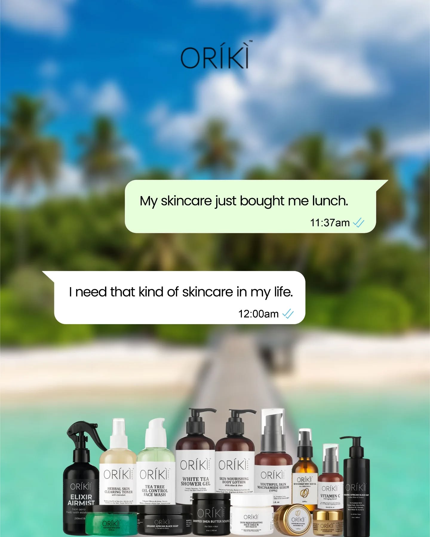 Buy ORÍKÌ Facebook ad