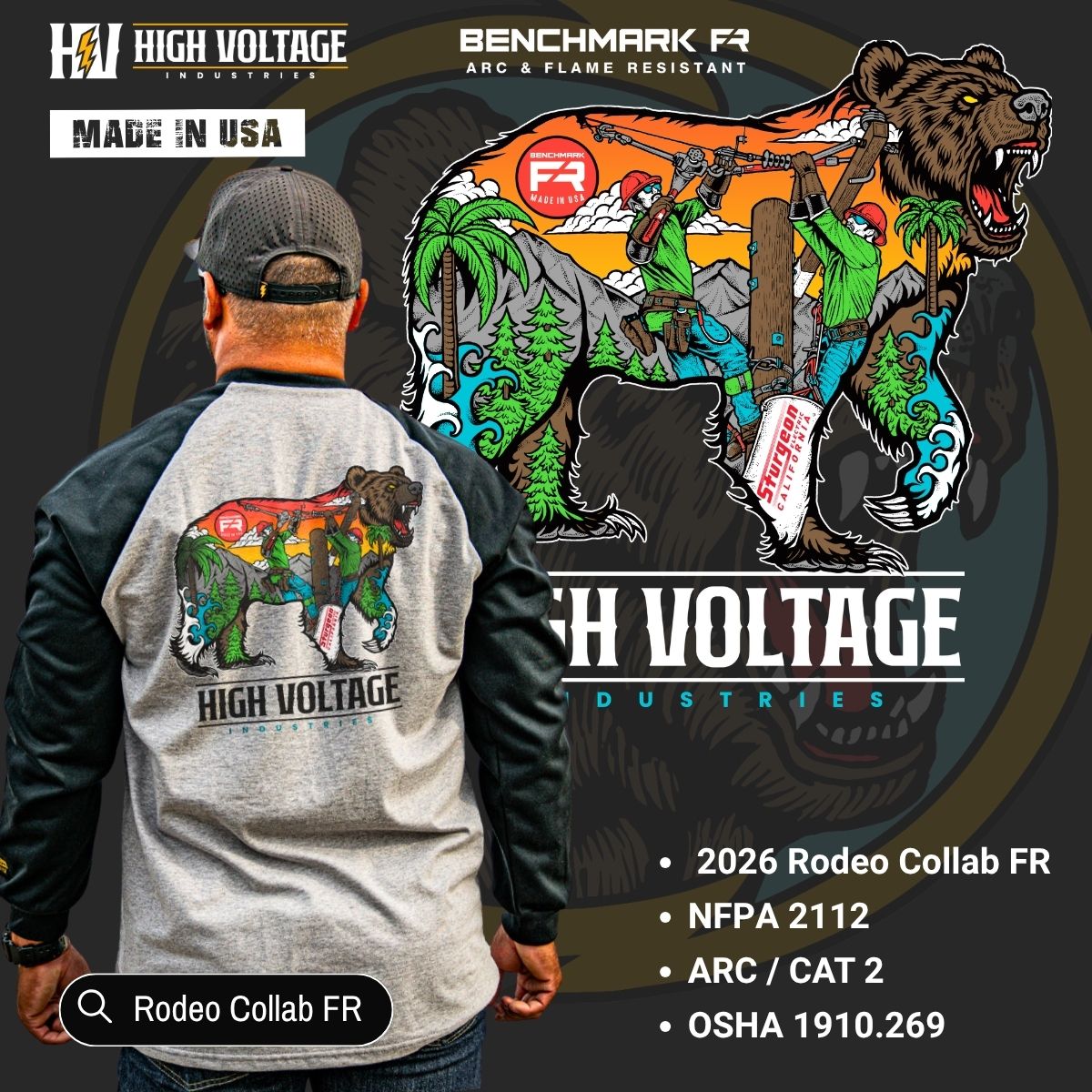 High Voltage Industries Facebook ad