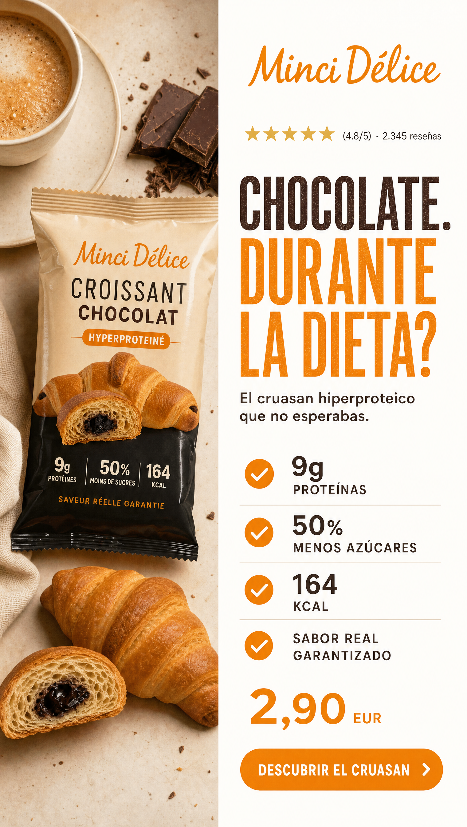 Mincidélice España Facebook ad