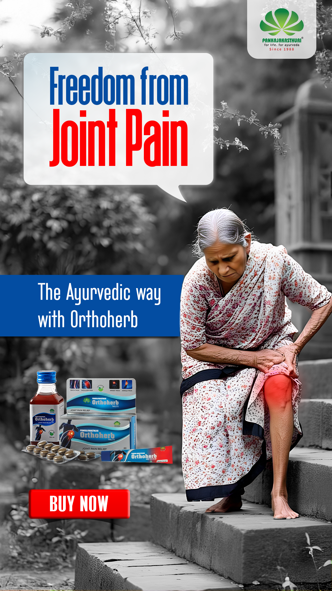 Pankajakasthuri Herbals Facebook ad