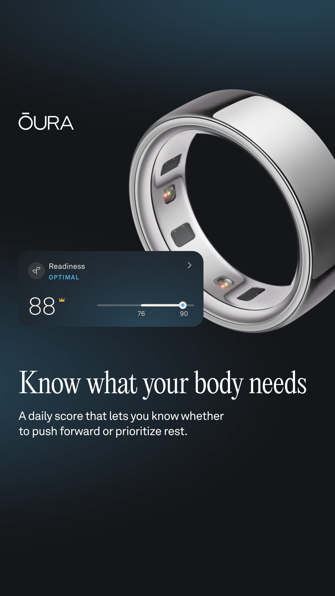 ŌURA Facebook ad