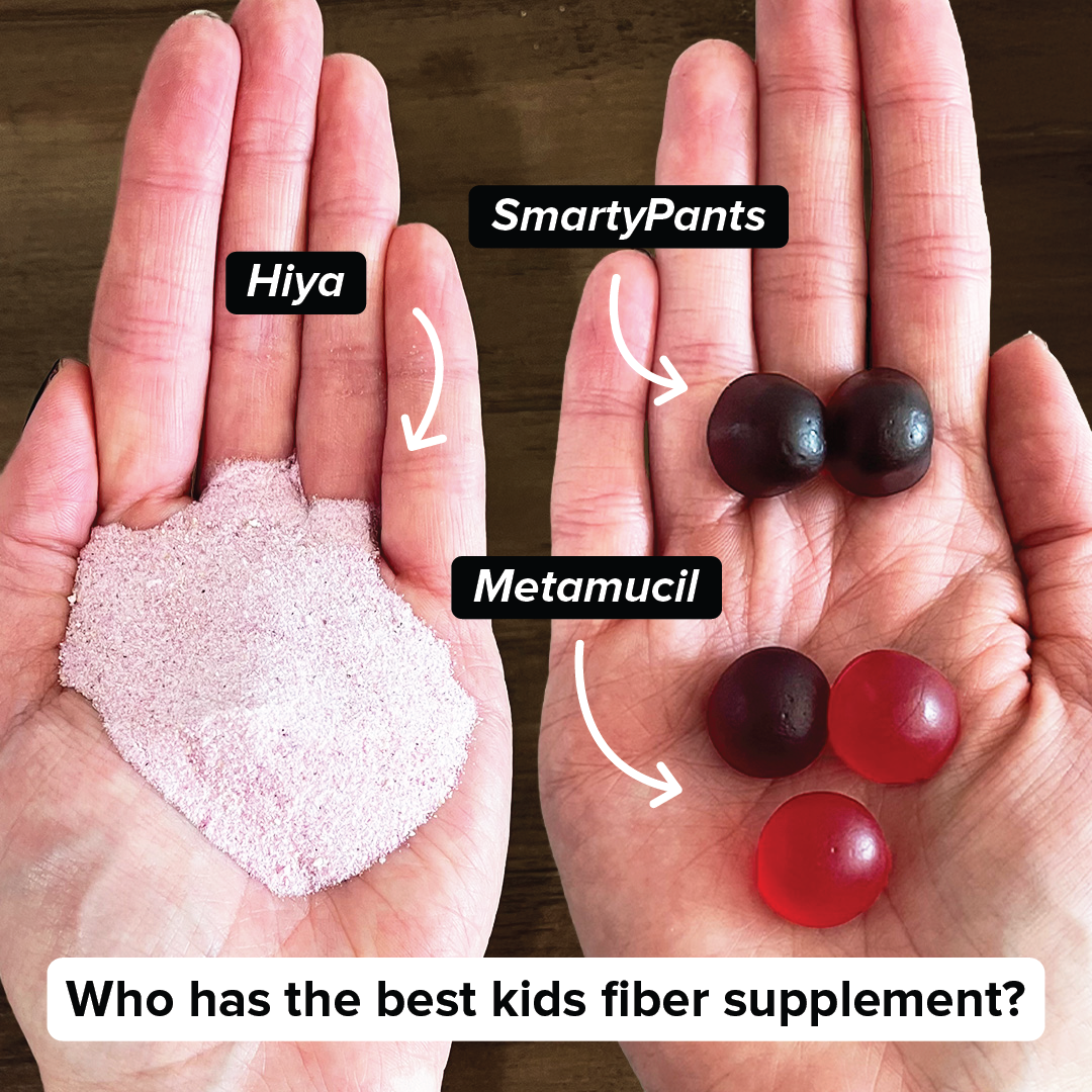 The Customer Digest Facebook ad: Hiya Fiber vs. SmartyPants vs. Metamucil
