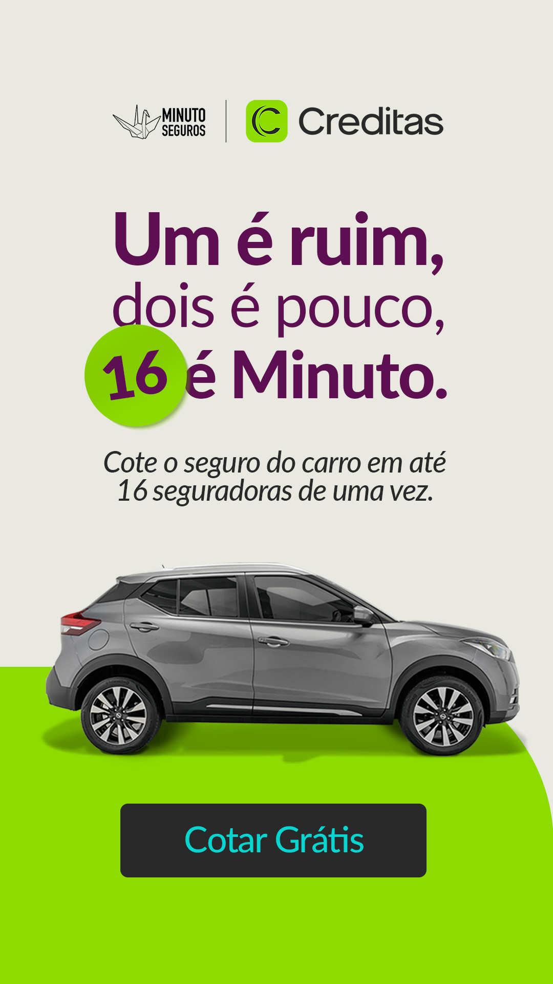 Creditas Seguros Facebook ad