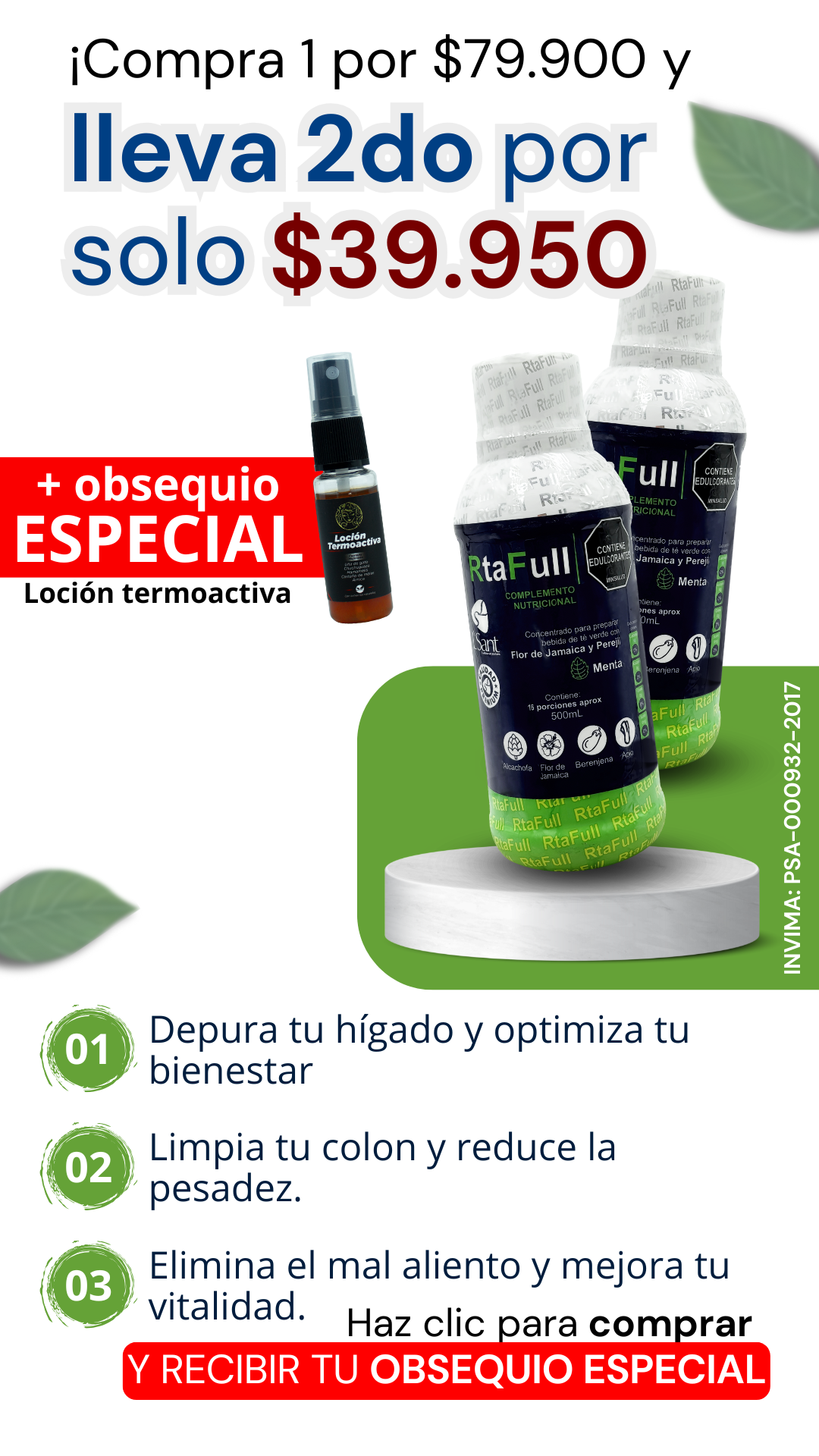 L'belleza & Salud Facebook ad from Oct 5, 2025