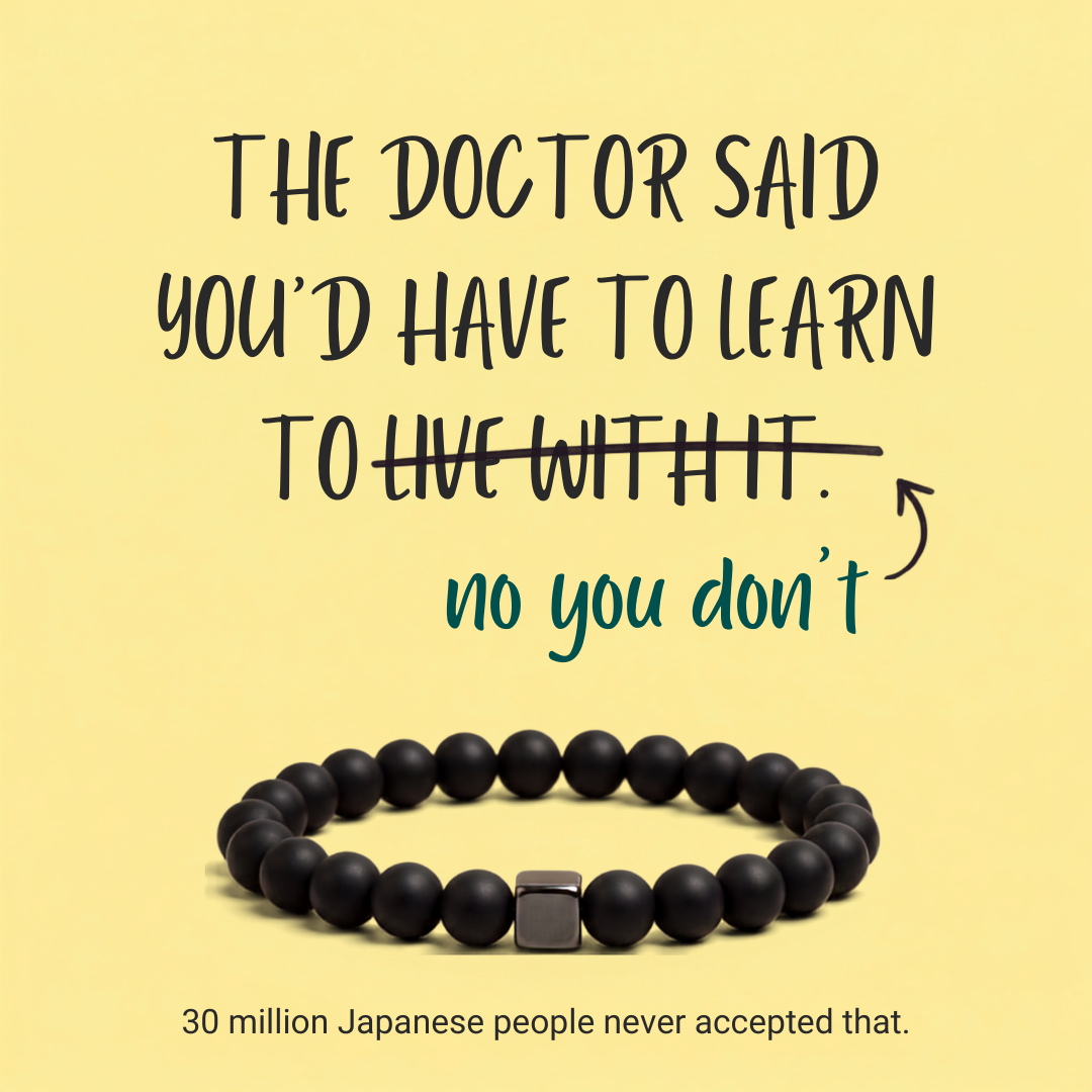 Dr elisa Facebook ad: Why Japanese Has Worn These Bracelets for Decades