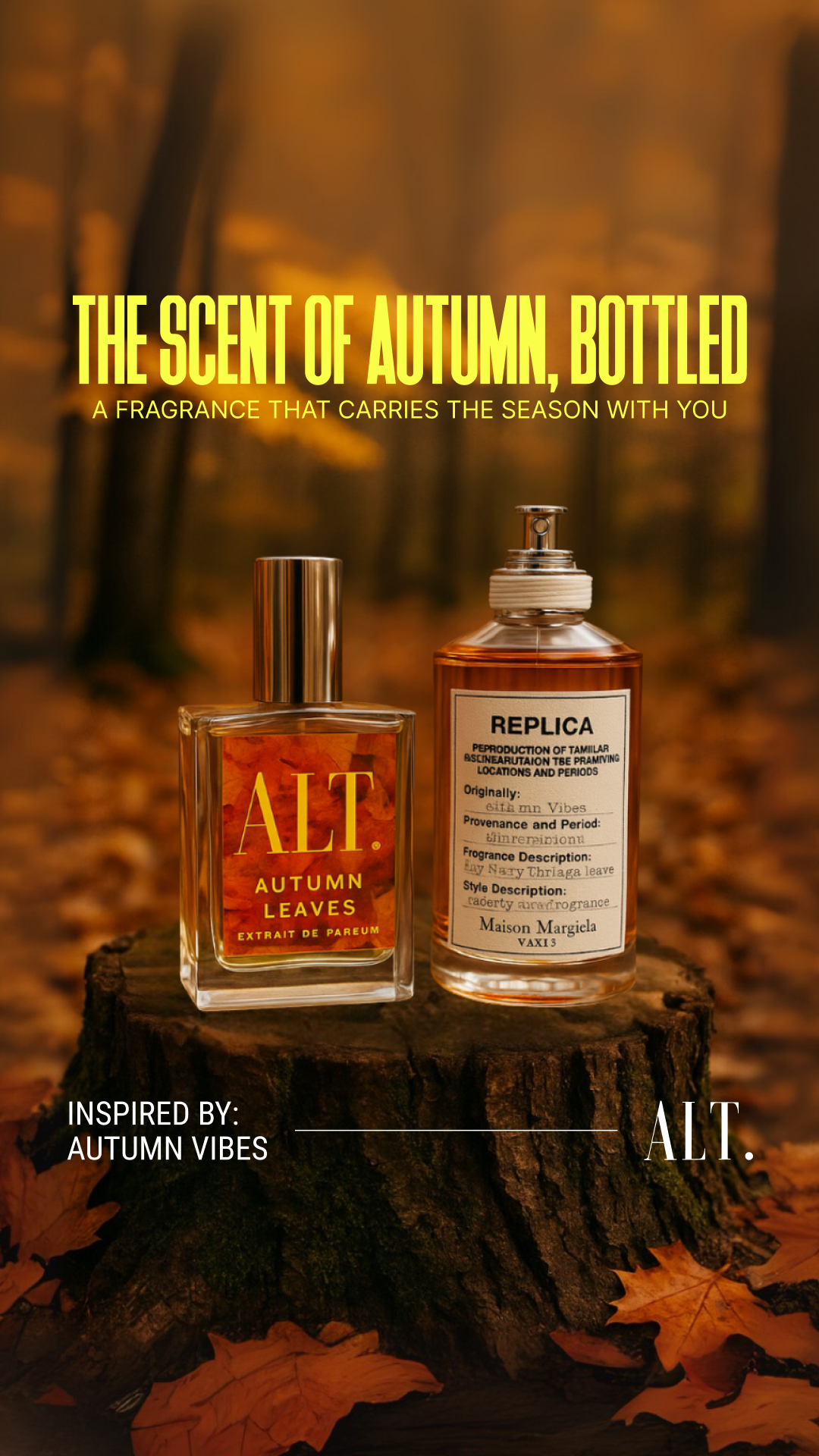 ALT. Fragrances Facebook ad