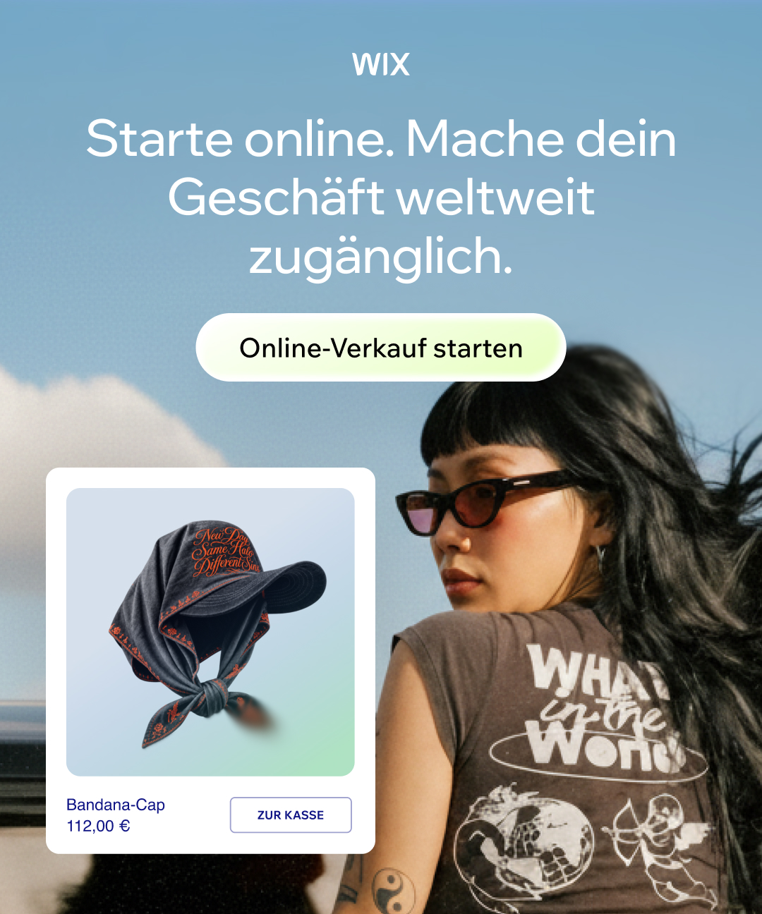 Wix Facebook ad