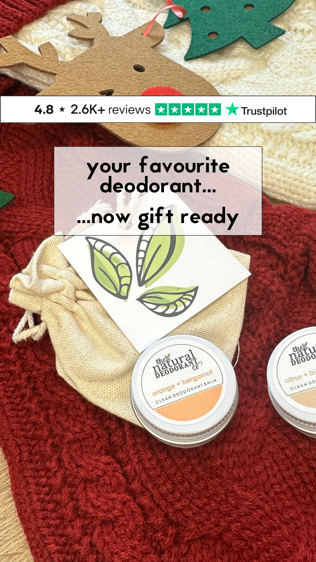 The Natural Deodorant Co. Facebook ad