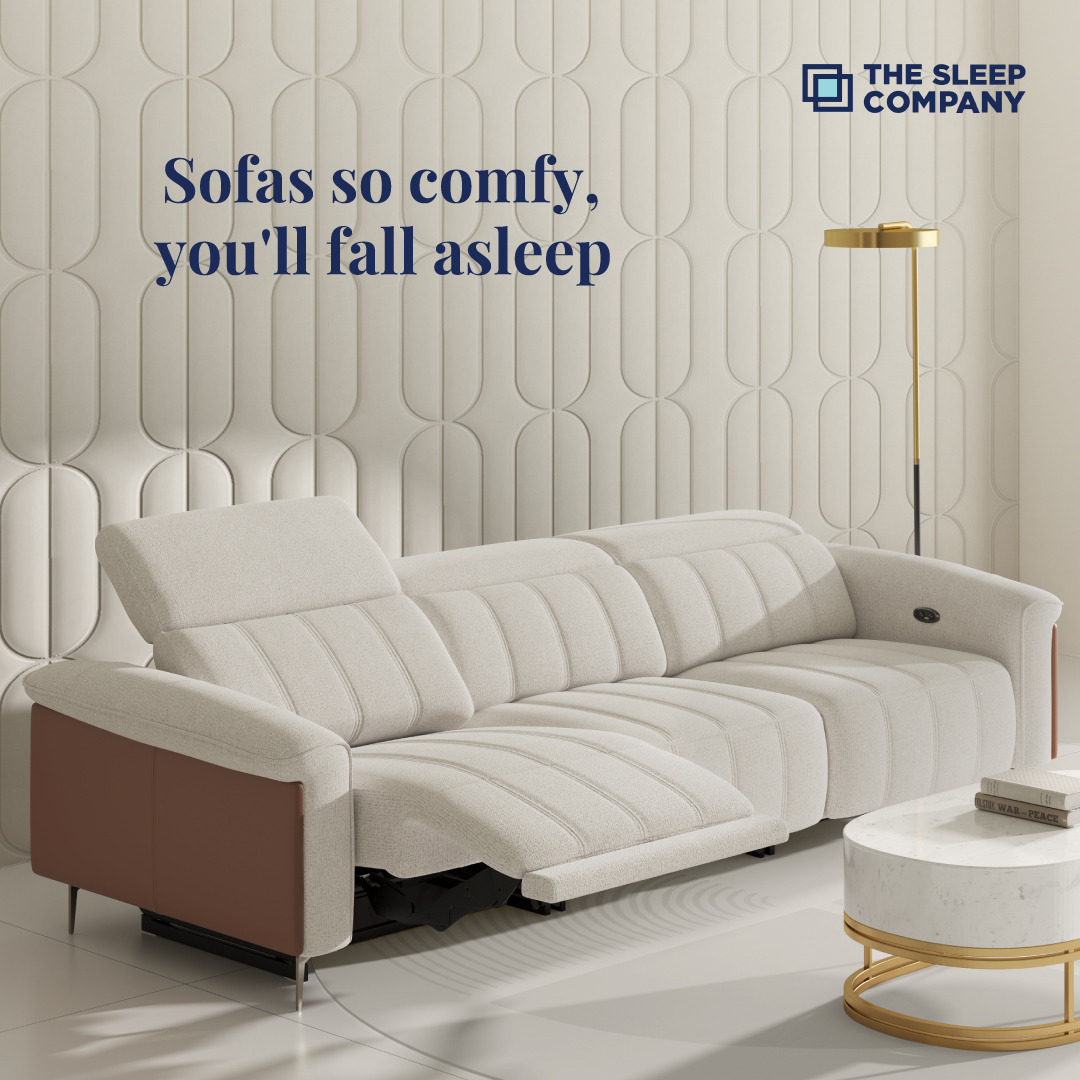 The Sleep Company Facebook ad: Experience unmatched comfort & superior support with the…