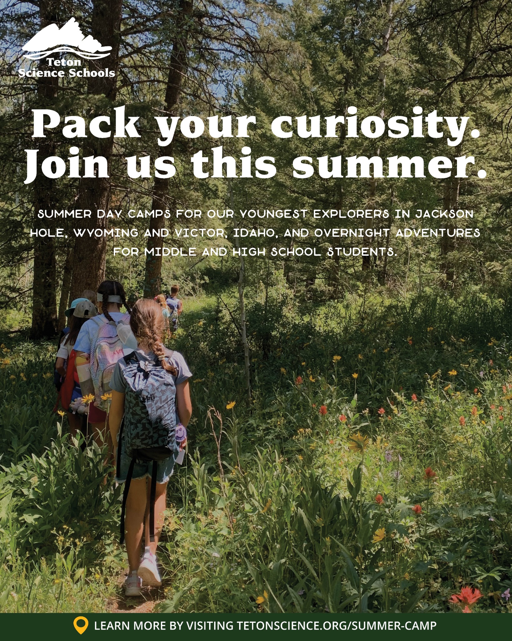 Teton Science Schools Facebook ad from Jan 13, 2026