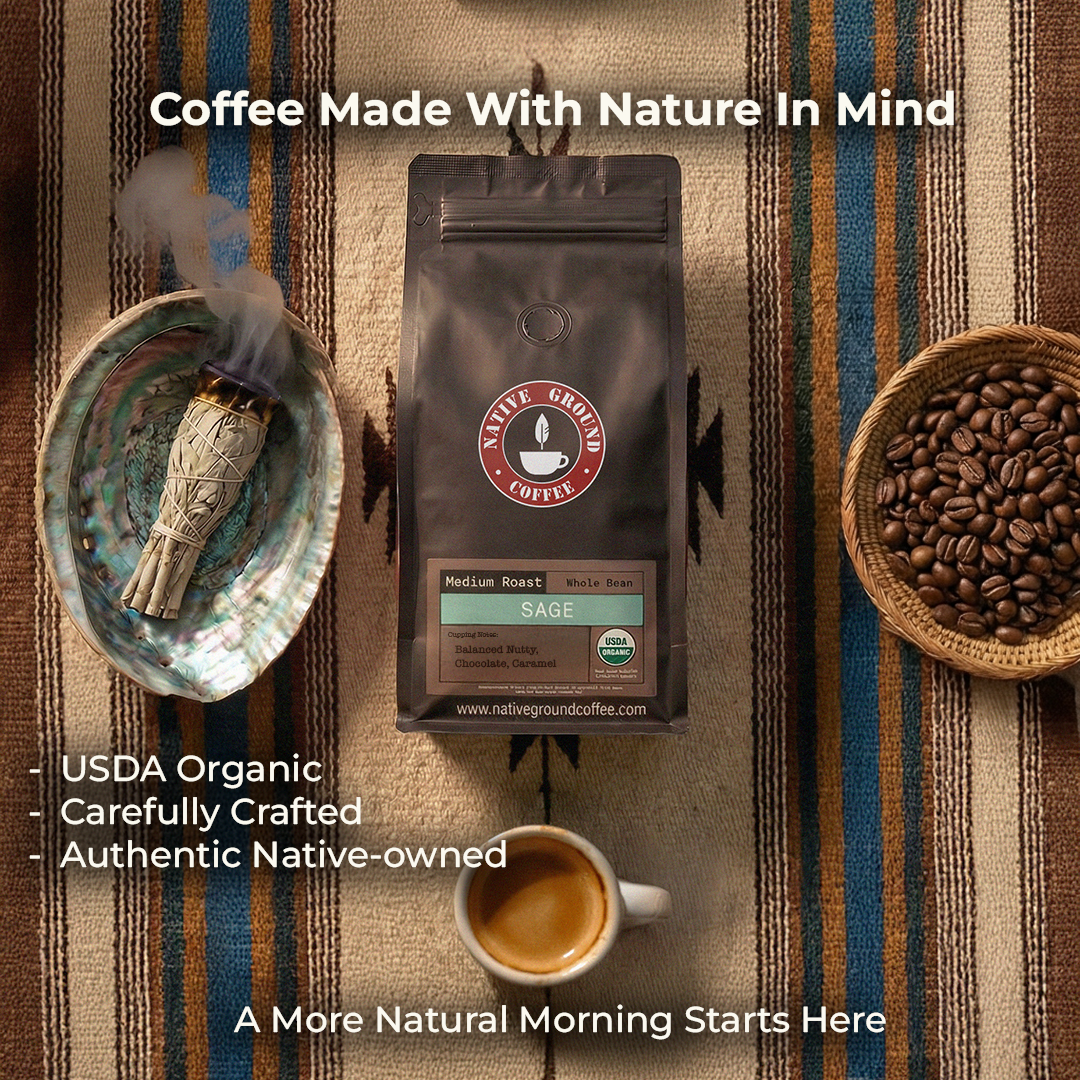Native Ground Coffee Facebook ad