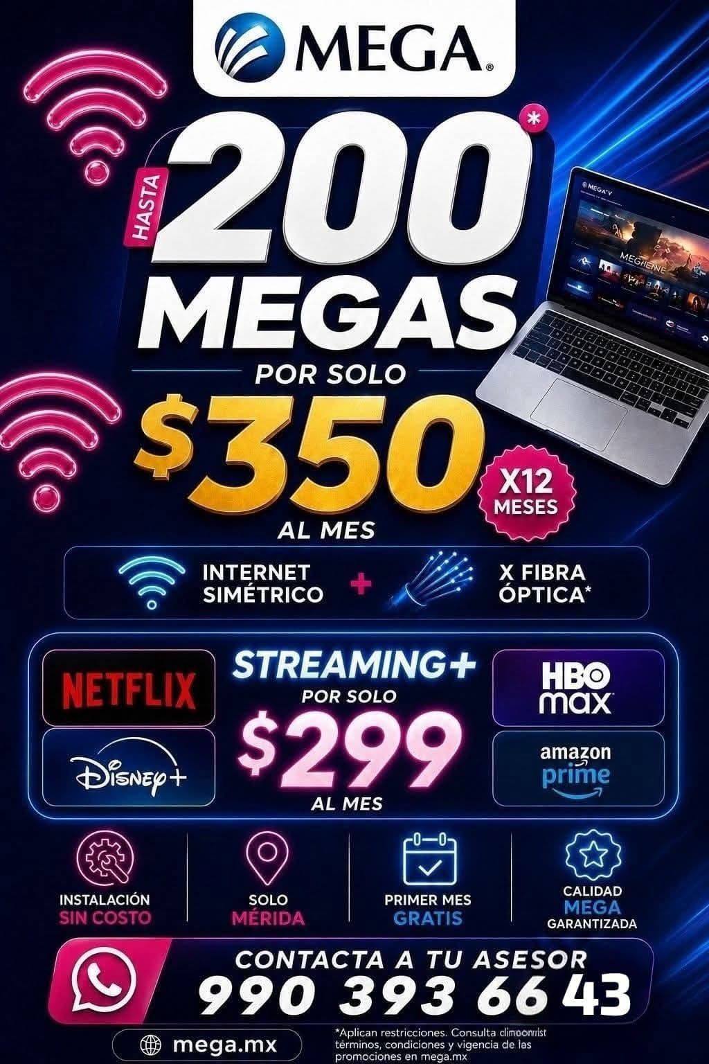Asesor internet MEGA Facebook ad: BUSCAS UN WIFI ESTABLE