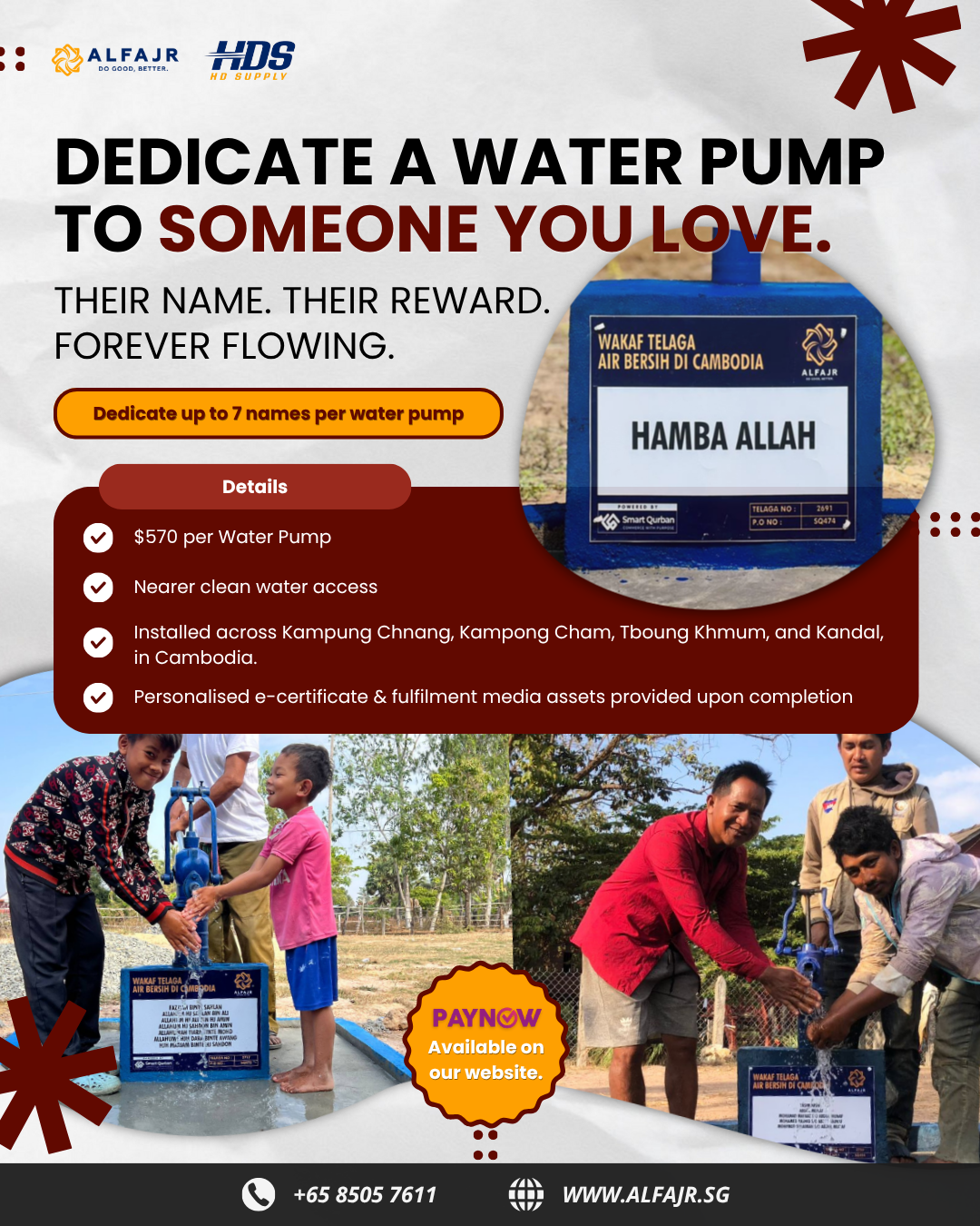 Donjany Facebook ad: Turn Water Into Endless Rewards