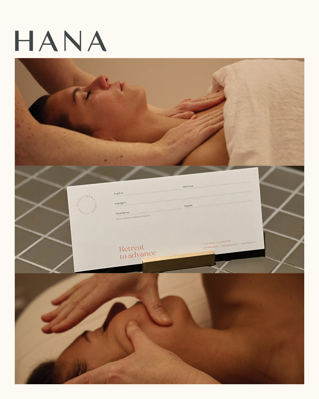 HANA Facebook ad: Give the Gift of Touch