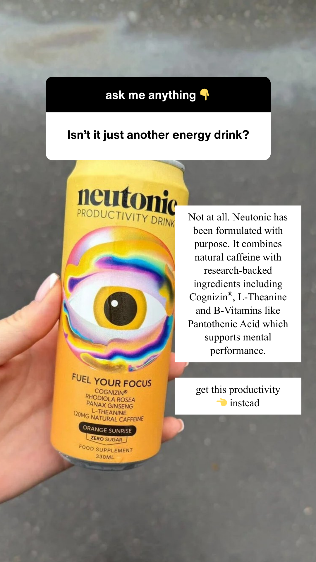 Neutonic Facebook ad