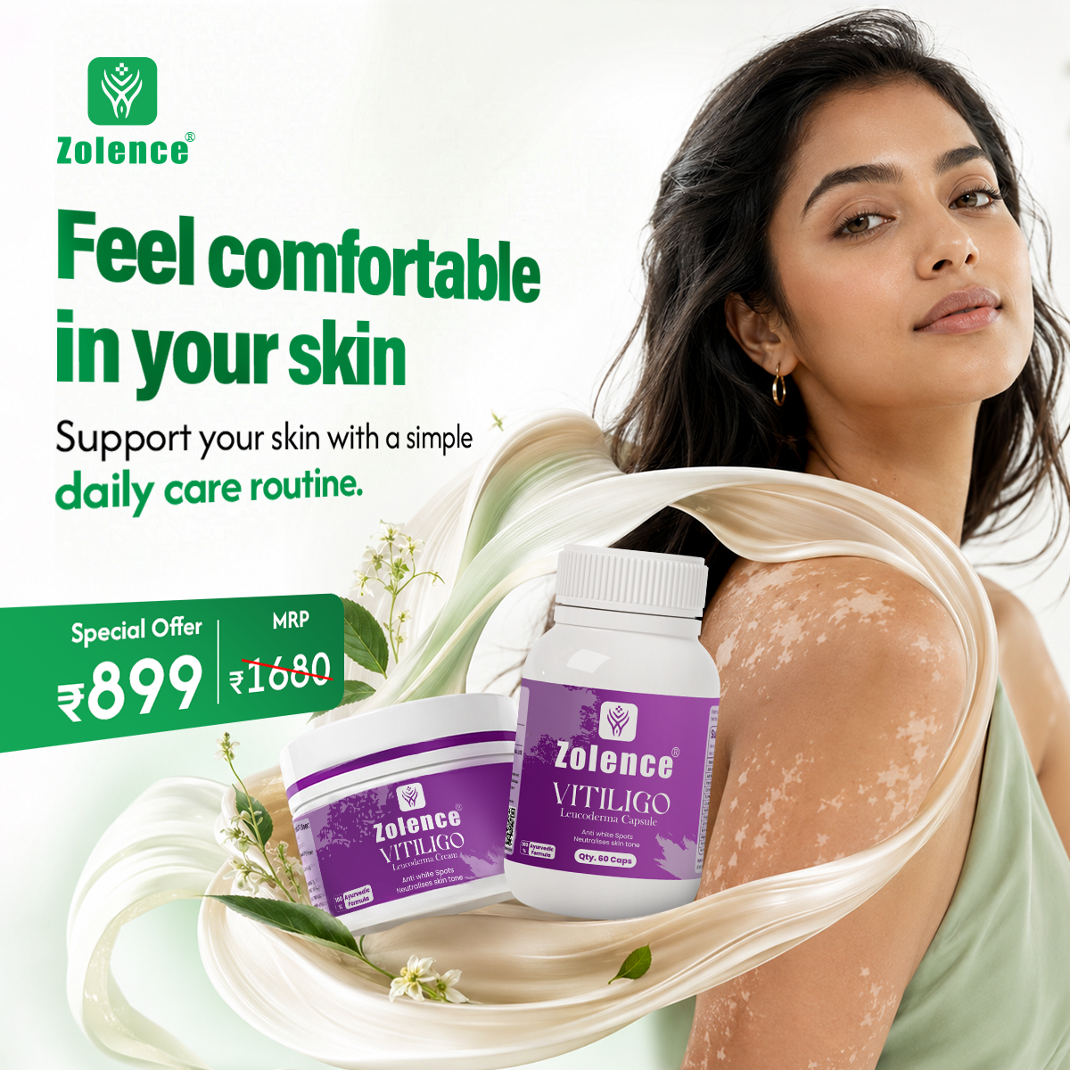 Zolence Facebook ad: Limited-Time Combo Offer 899/- Only