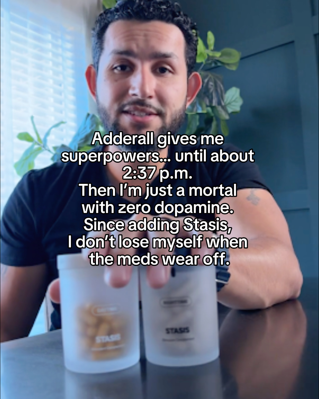 Stasis Facebook ad