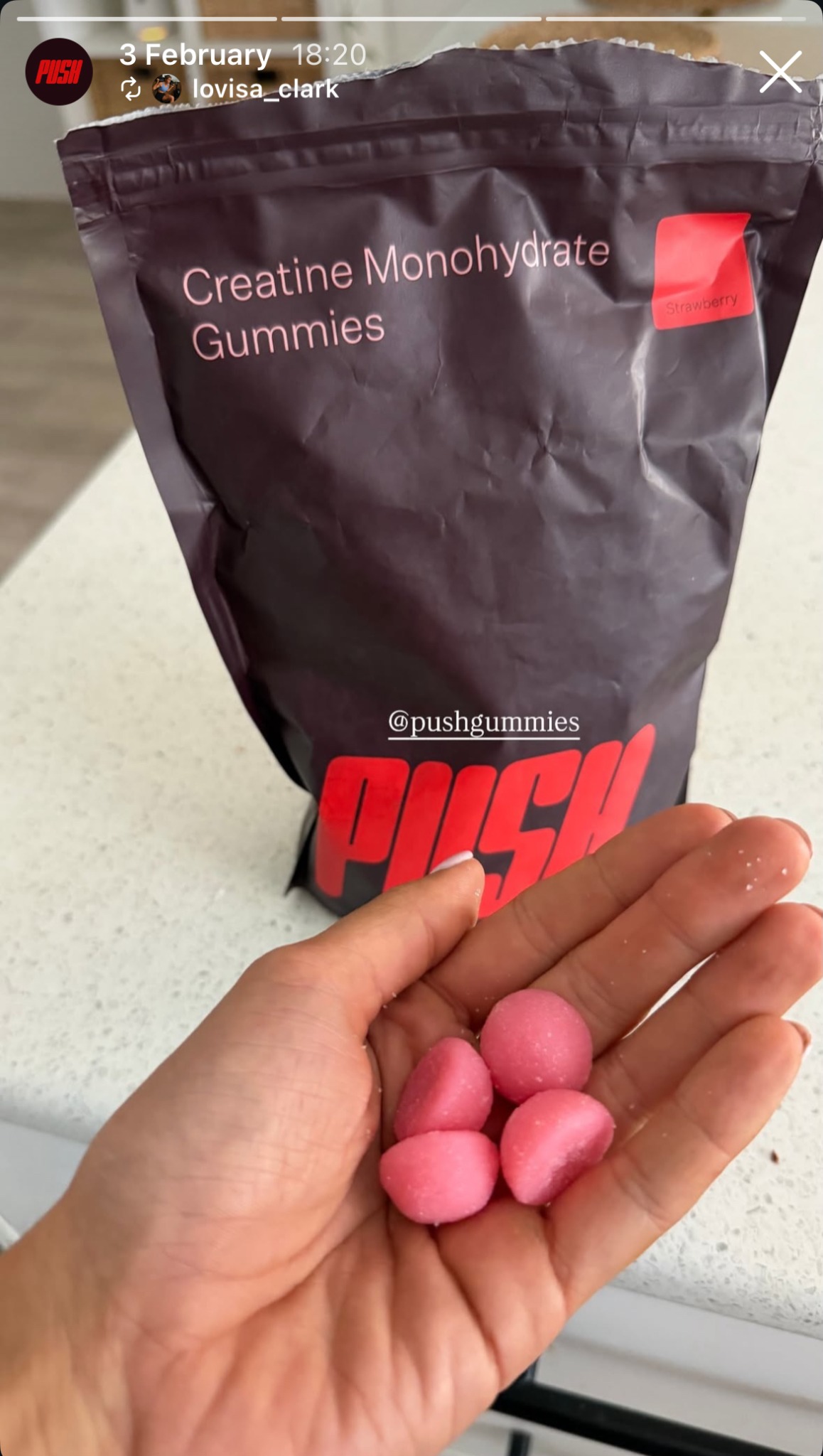 Push Gummies Facebook ad