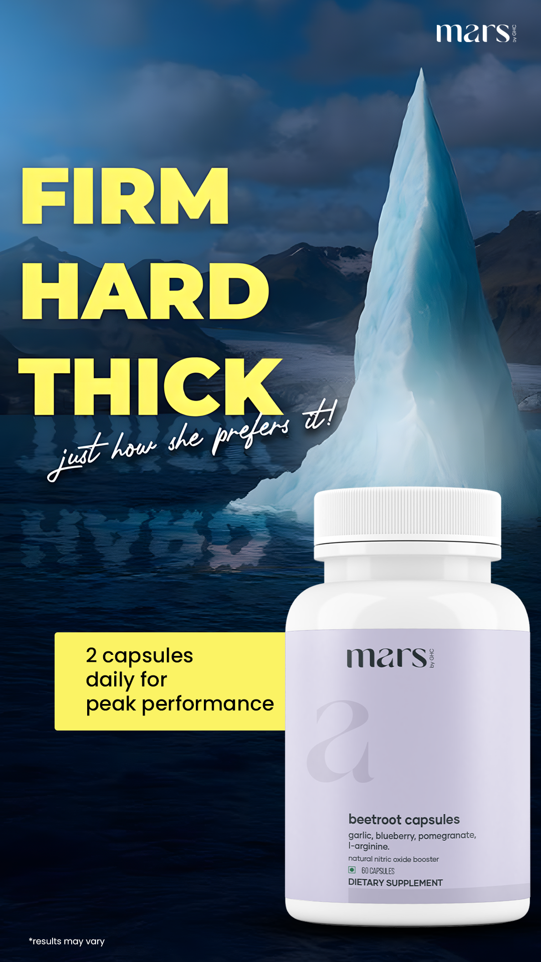 Wellness Supplements by Mars  Facebook ad