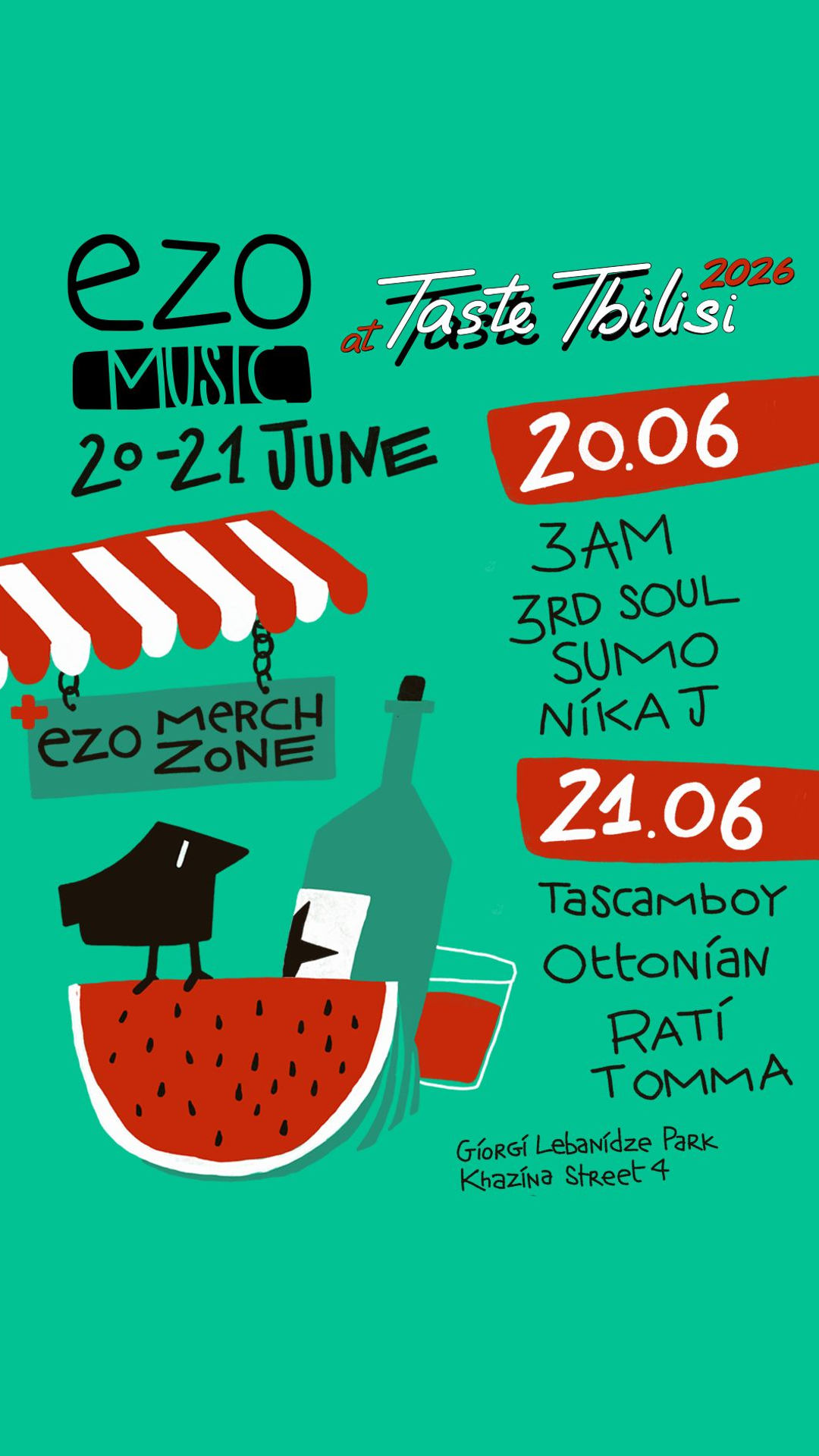 Taste Tbilisi • გაუსინჯე თბილისს გემო Facebook ad: Street Food Festival by Chefs 2026
