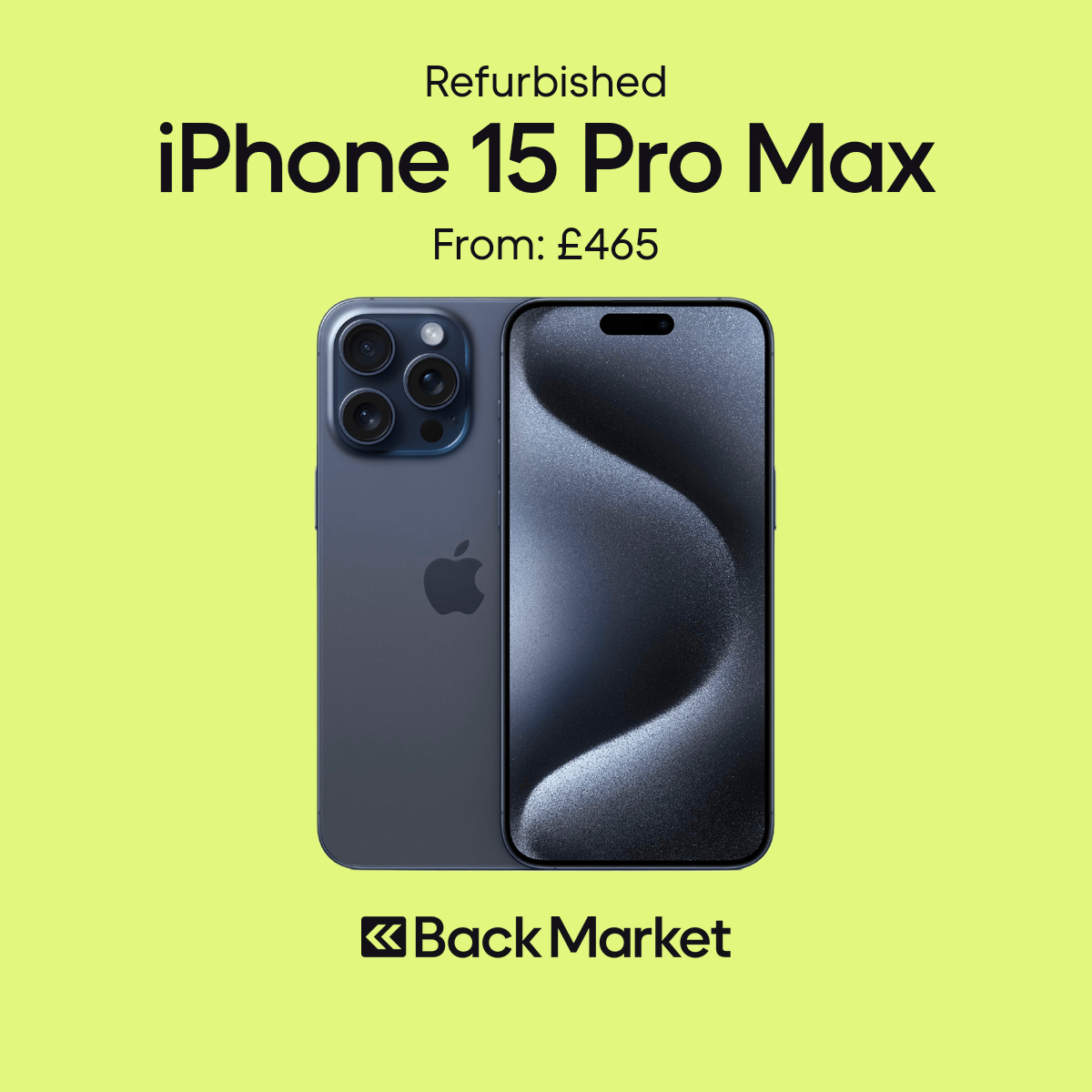 Back Market Facebook ad