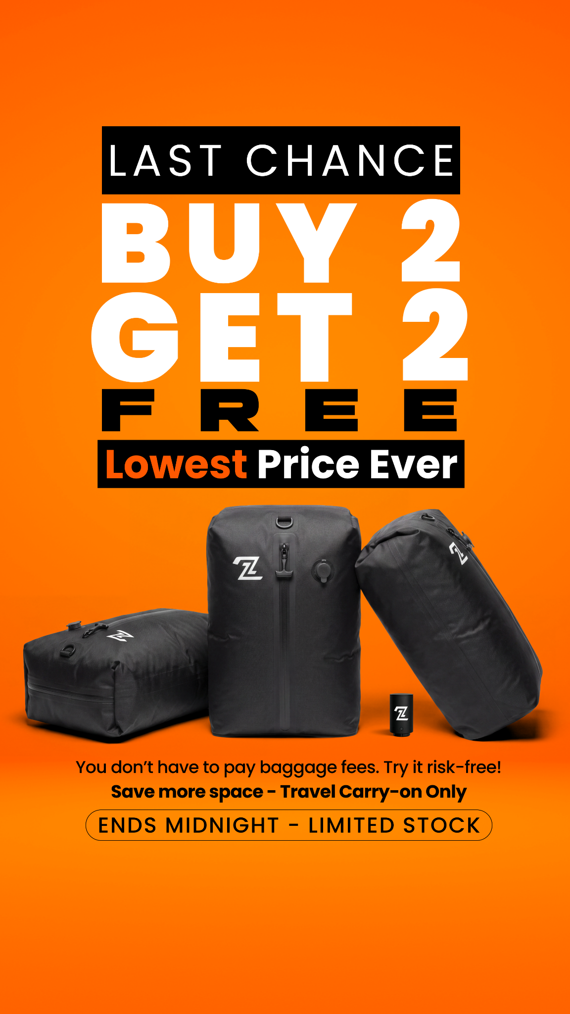 2packbag Facebook ad