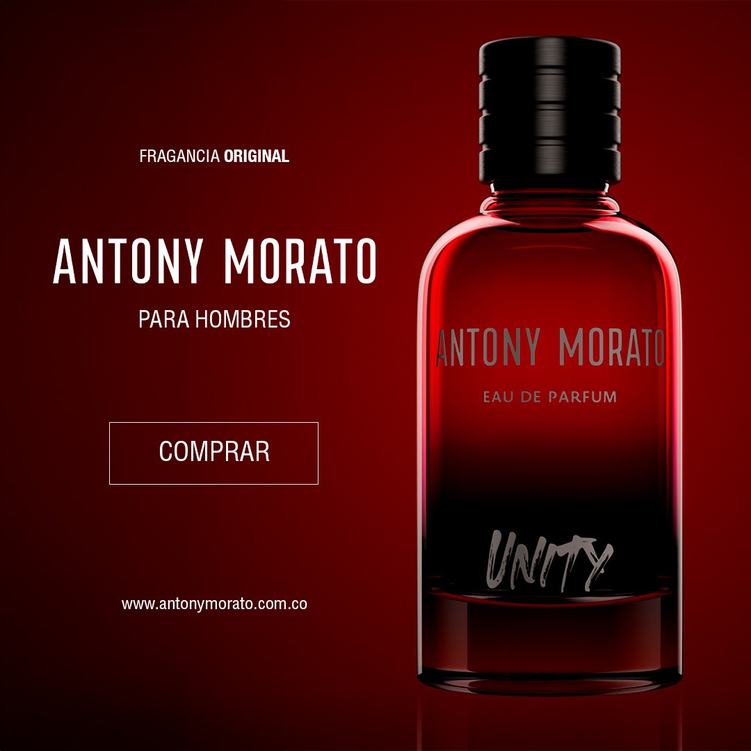 Antony Morato Colombia Facebook ad: Perfume Unity