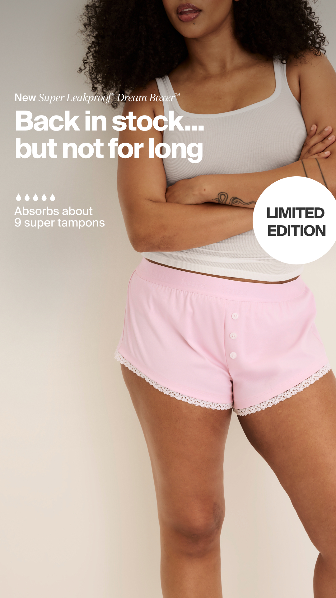 Knix Facebook ad