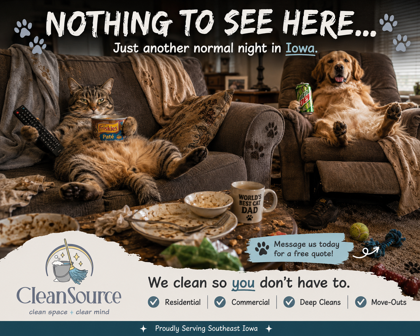 CleanSource LLC Facebook ad