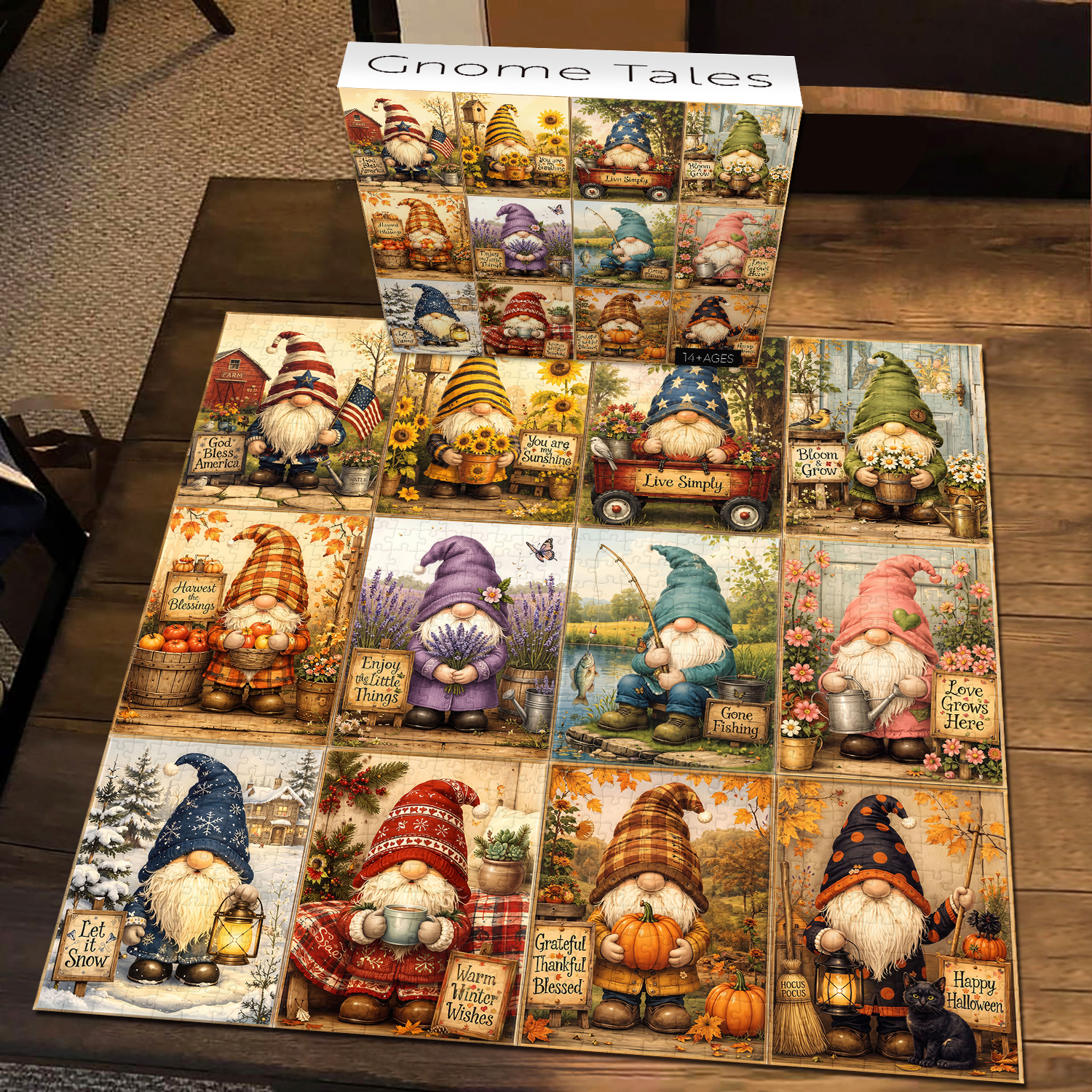Fun-Puzzle Facebook ad