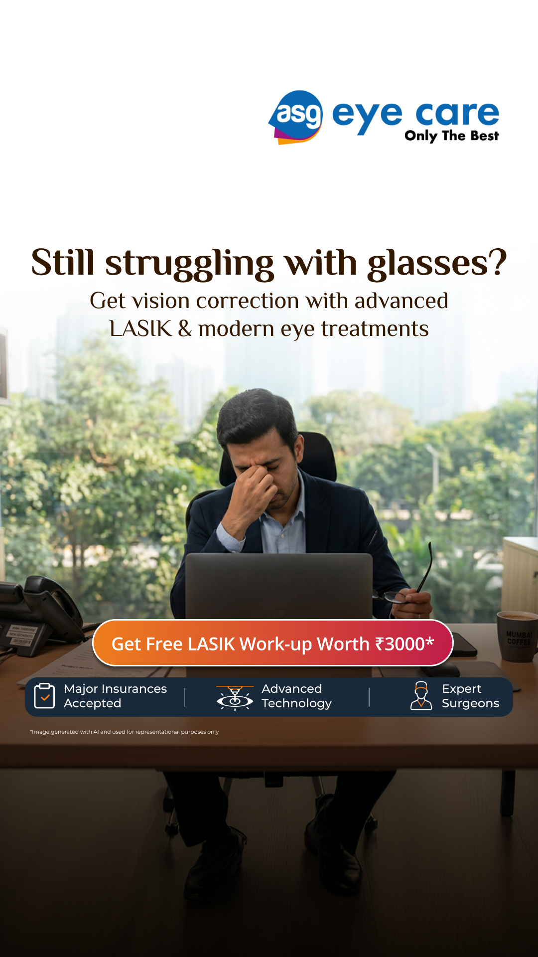 ASG Eye Hospital Facebook ad