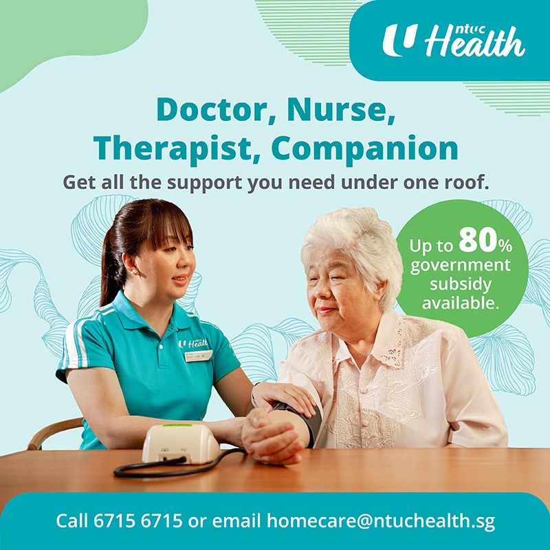 NTUC Health Facebook ad